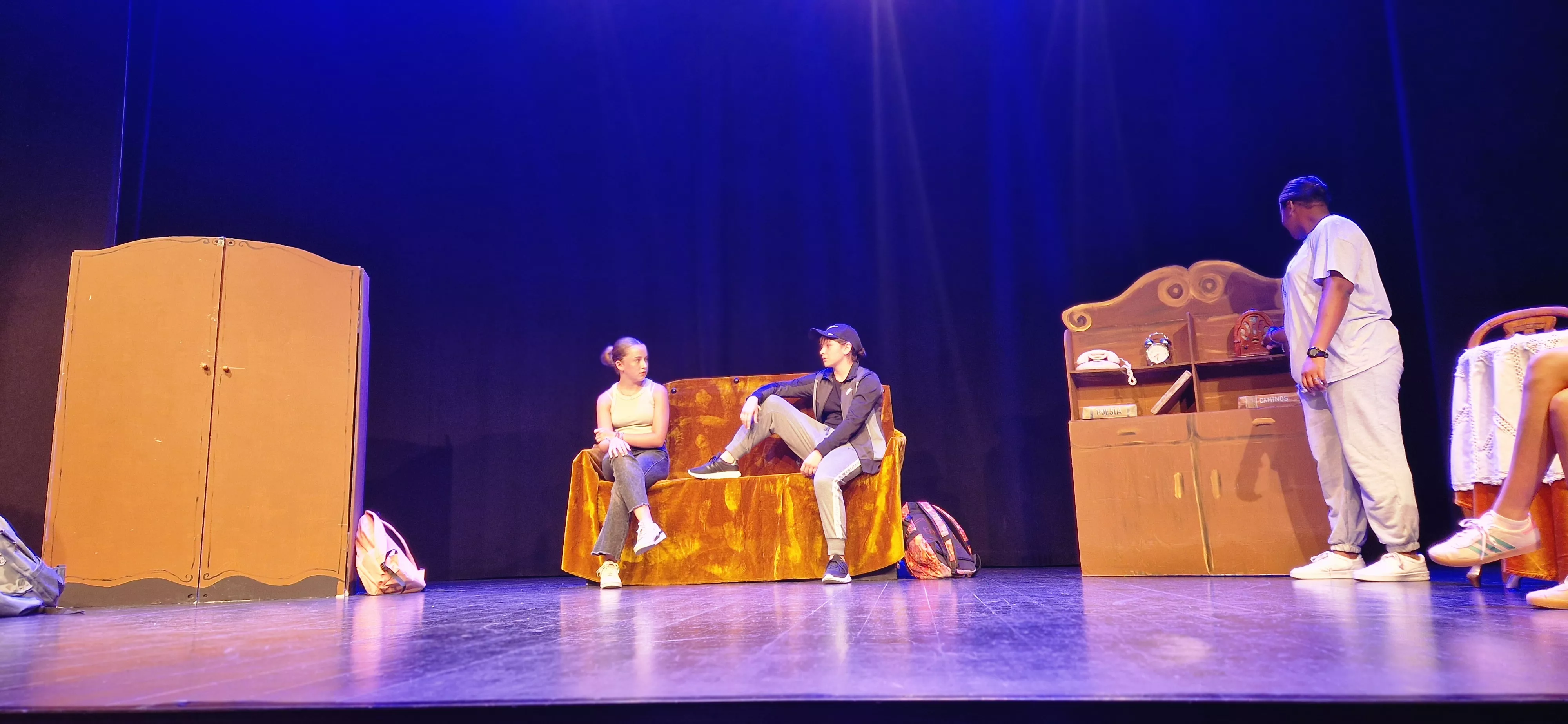  Teatro al Cuadrado en la Muestra Joven de Huesca. Foto Myriam Martínez 