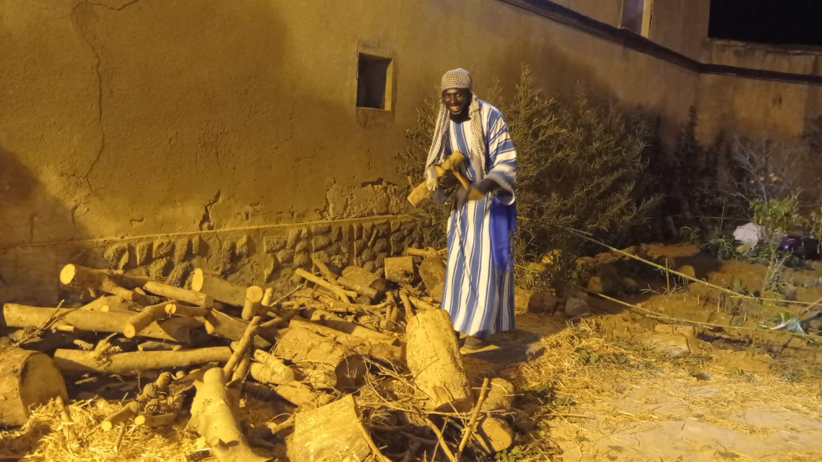 Estampas del belén viviente de Sena