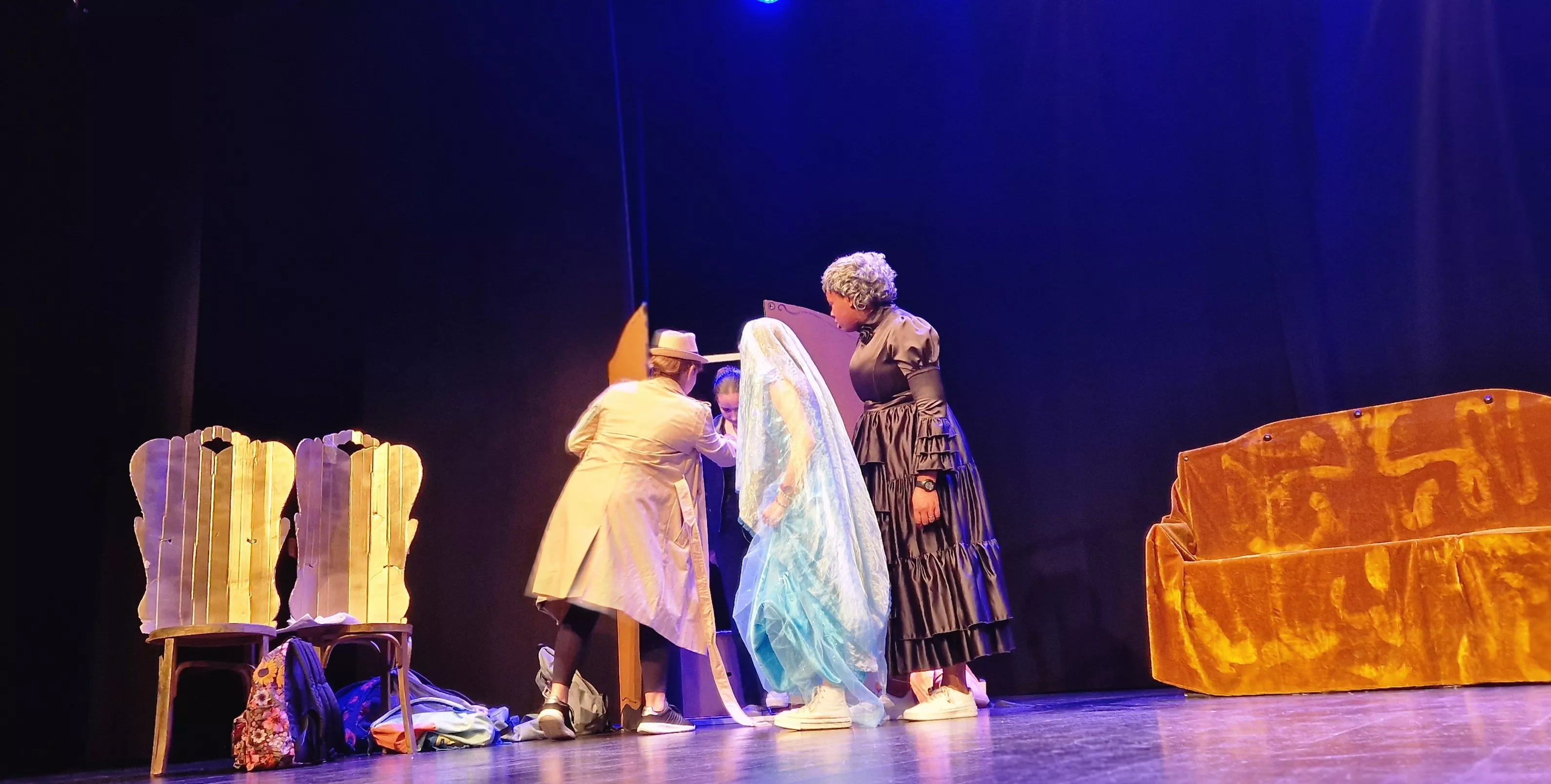  Teatro al Cuadrado en la Muestra Joven de Huesca. Foto Myriam Martínez 