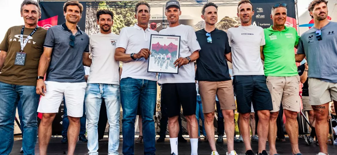 Homenaje a Luis León Sánchez en la Quebrantahuesos