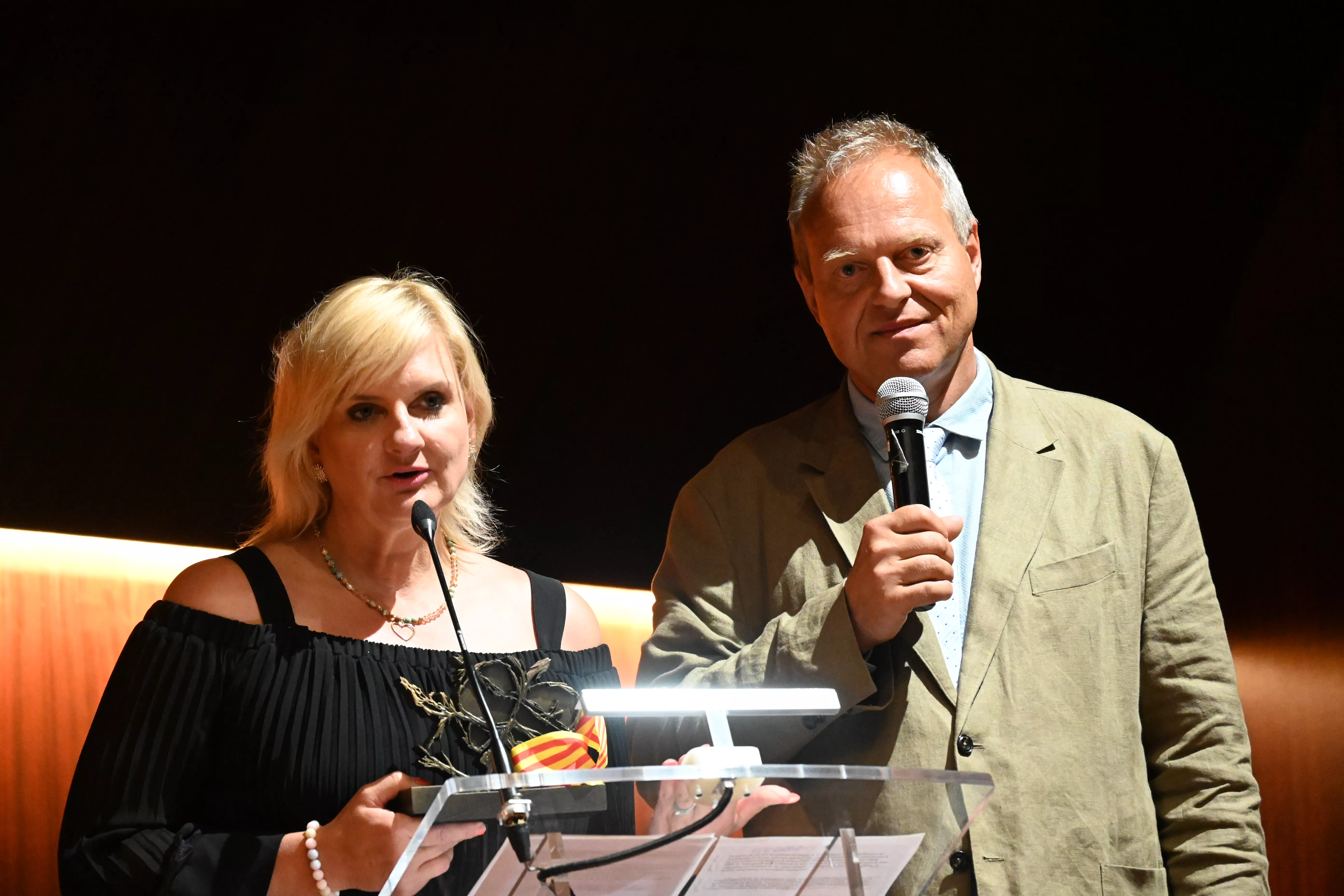 Premios Internacionales del IECHT y el encuentro entre los tres embajadores. Foto Carlos Jalle