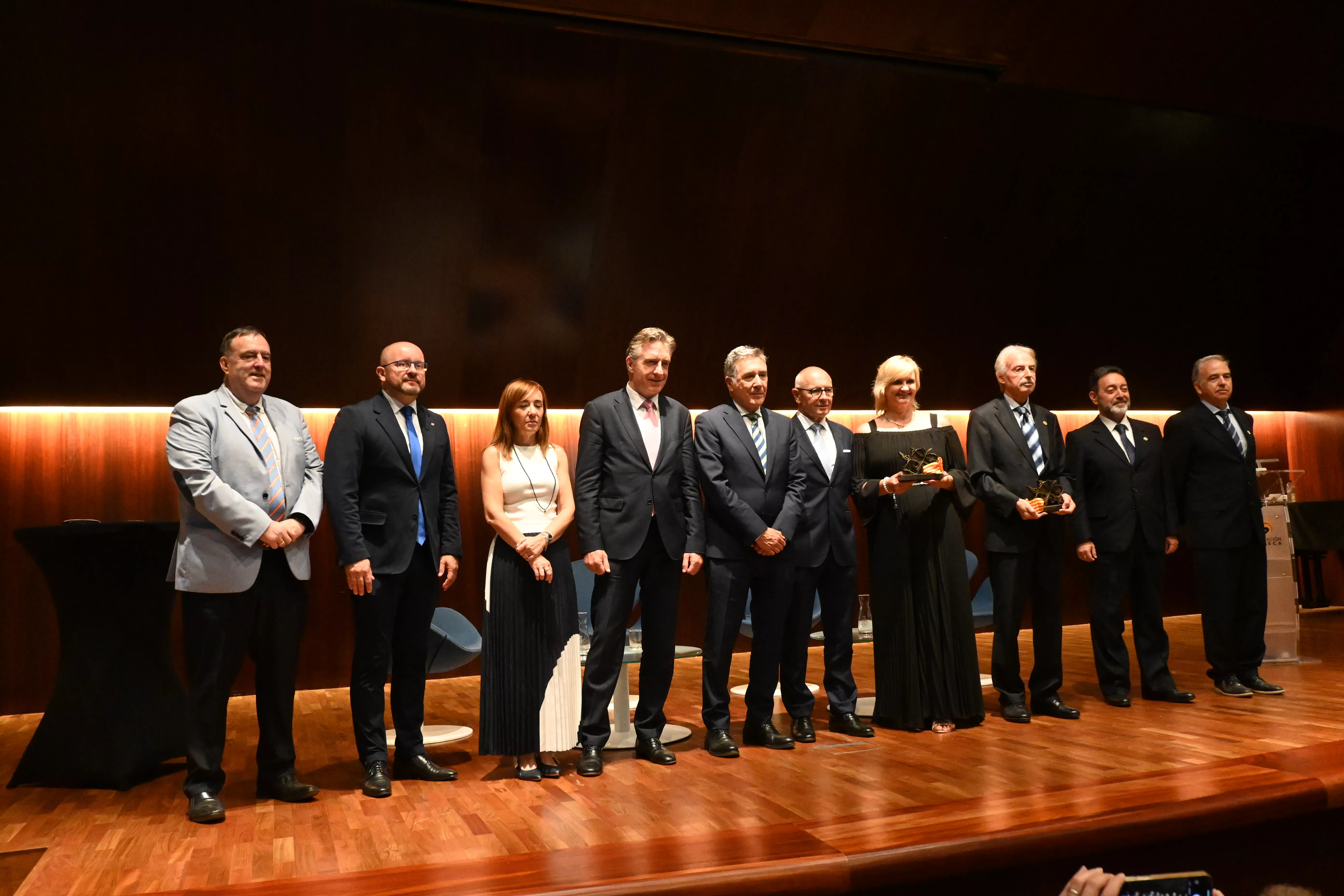 Premios Internacionales del IECHT y el encuentro entre los tres embajadores. Foto Carlos Jalle