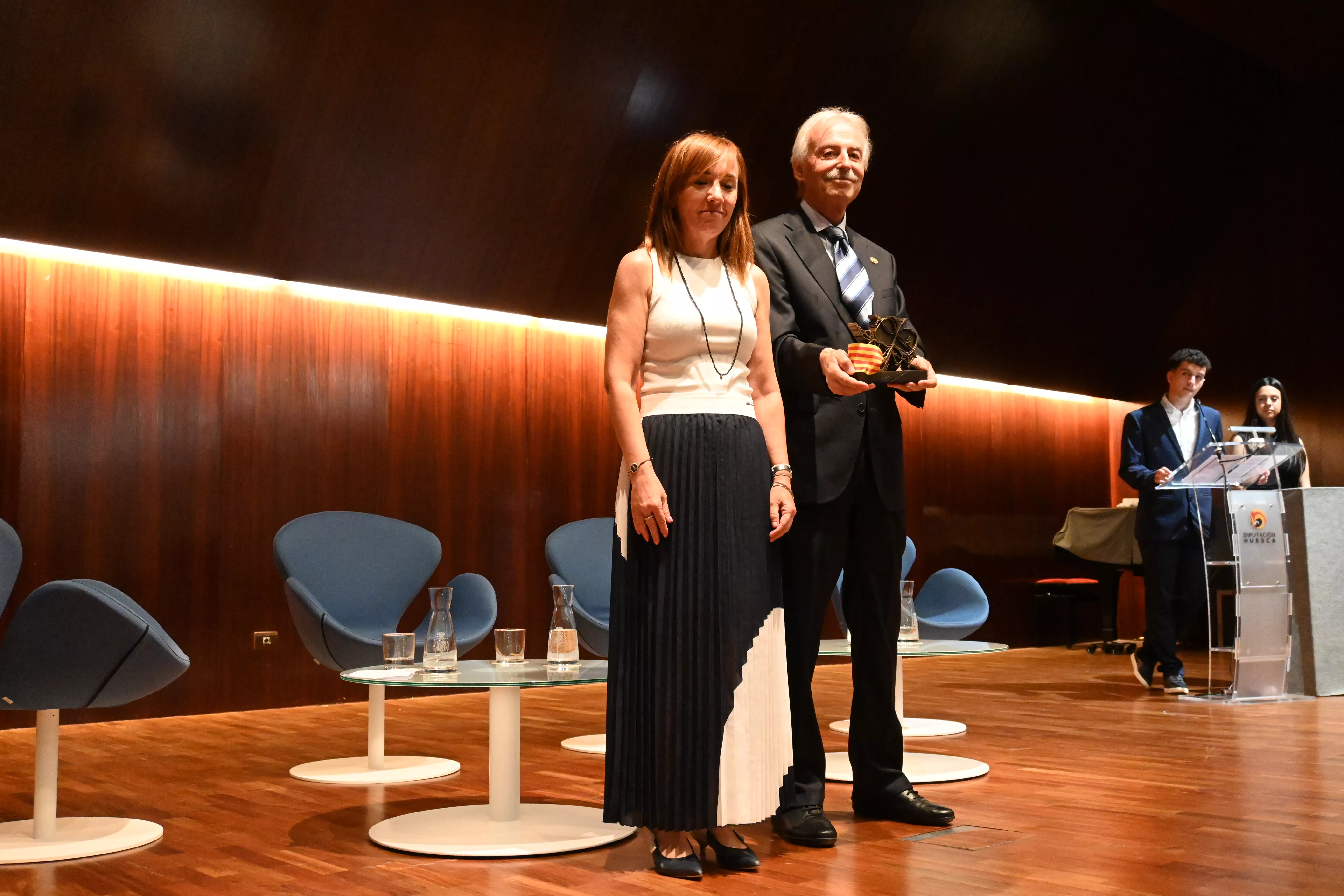 Premios Internacionales del IECHT y el encuentro entre los tres embajadores. Foto Carlos Jalle