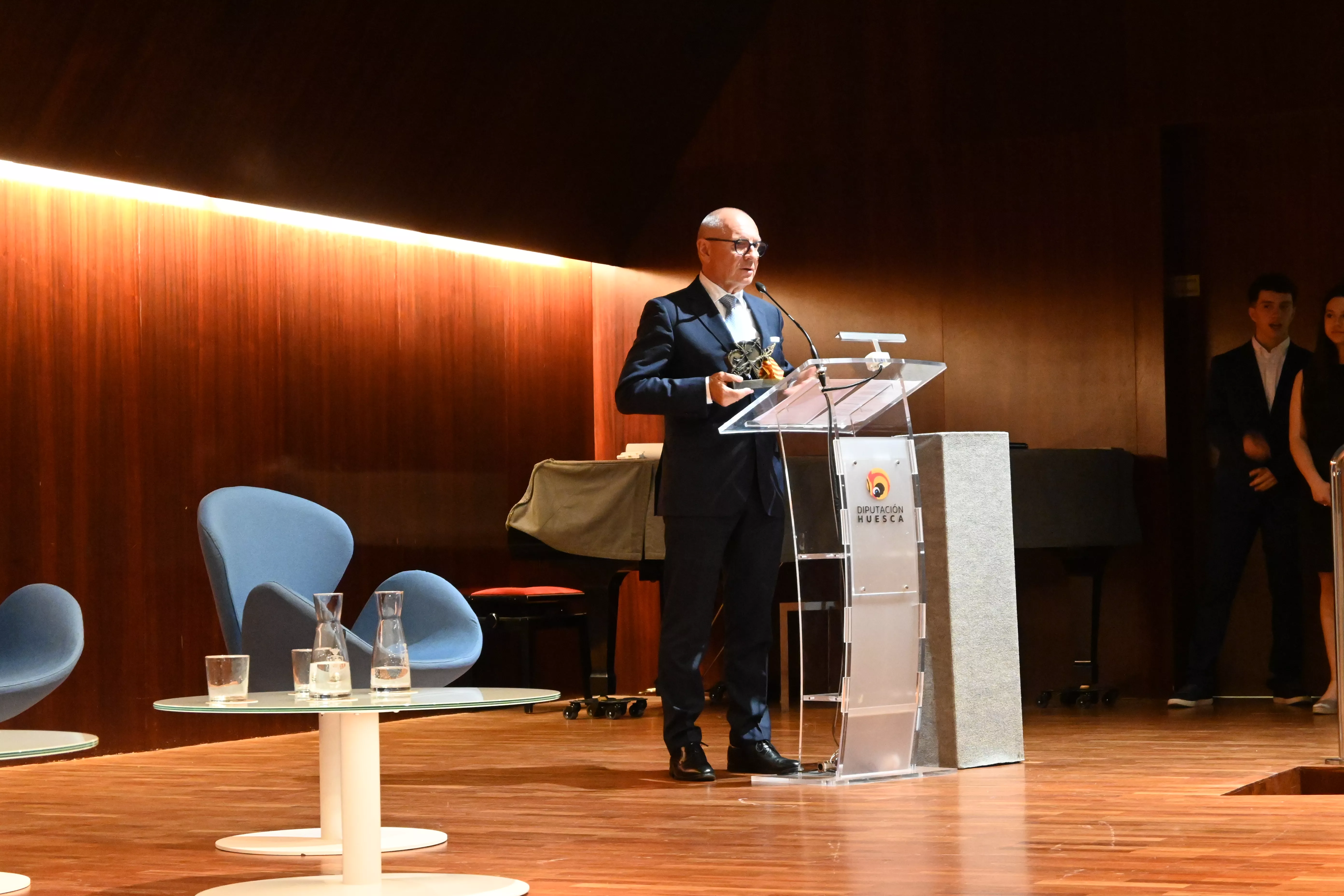 Premios Internacionales del IECHT y el encuentro entre los tres embajadores. Foto Carlos Jalle