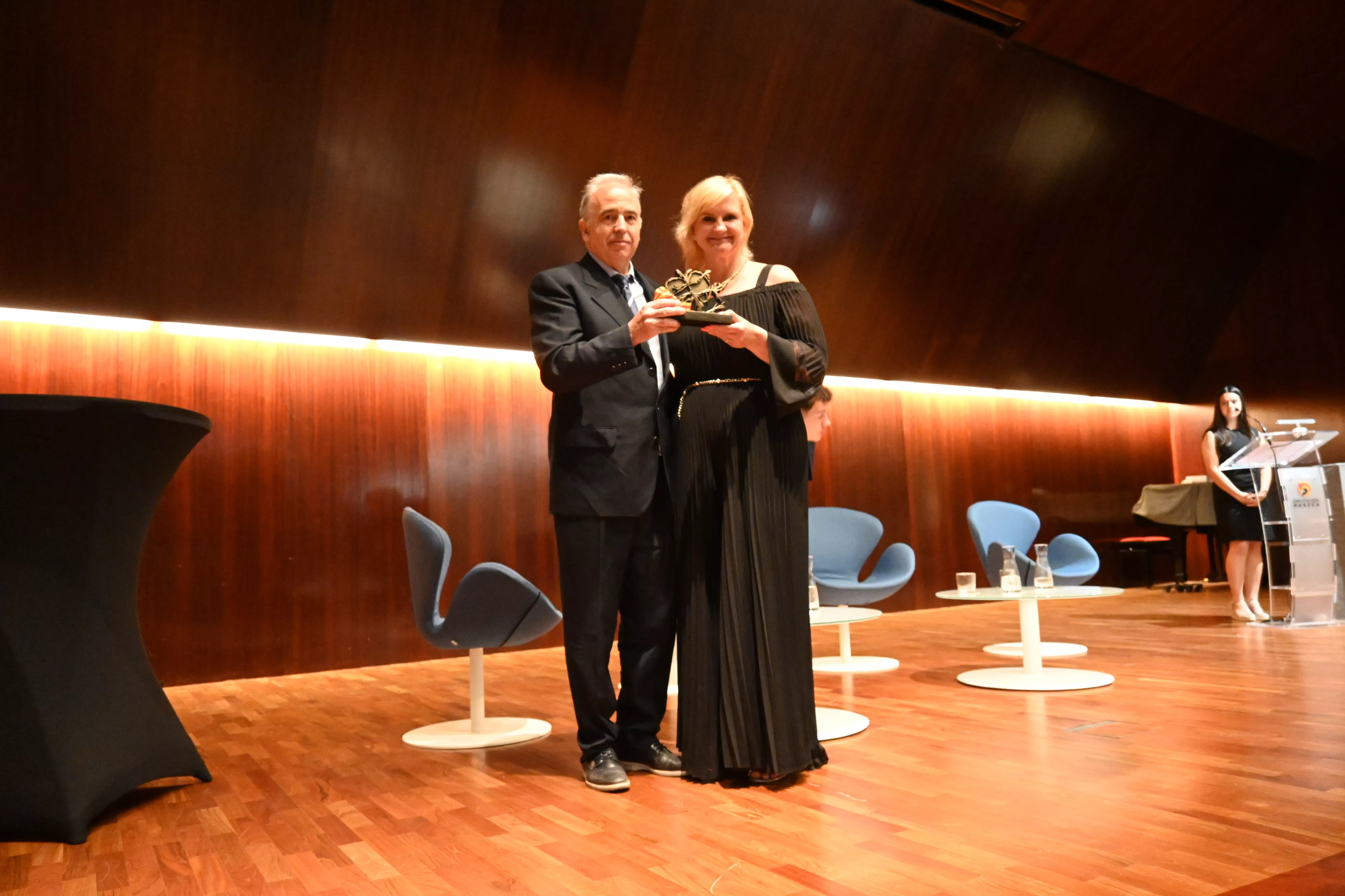 Premios Internacionales del IECHT y el encuentro entre los tres embajadores. Foto Carlos Jalle