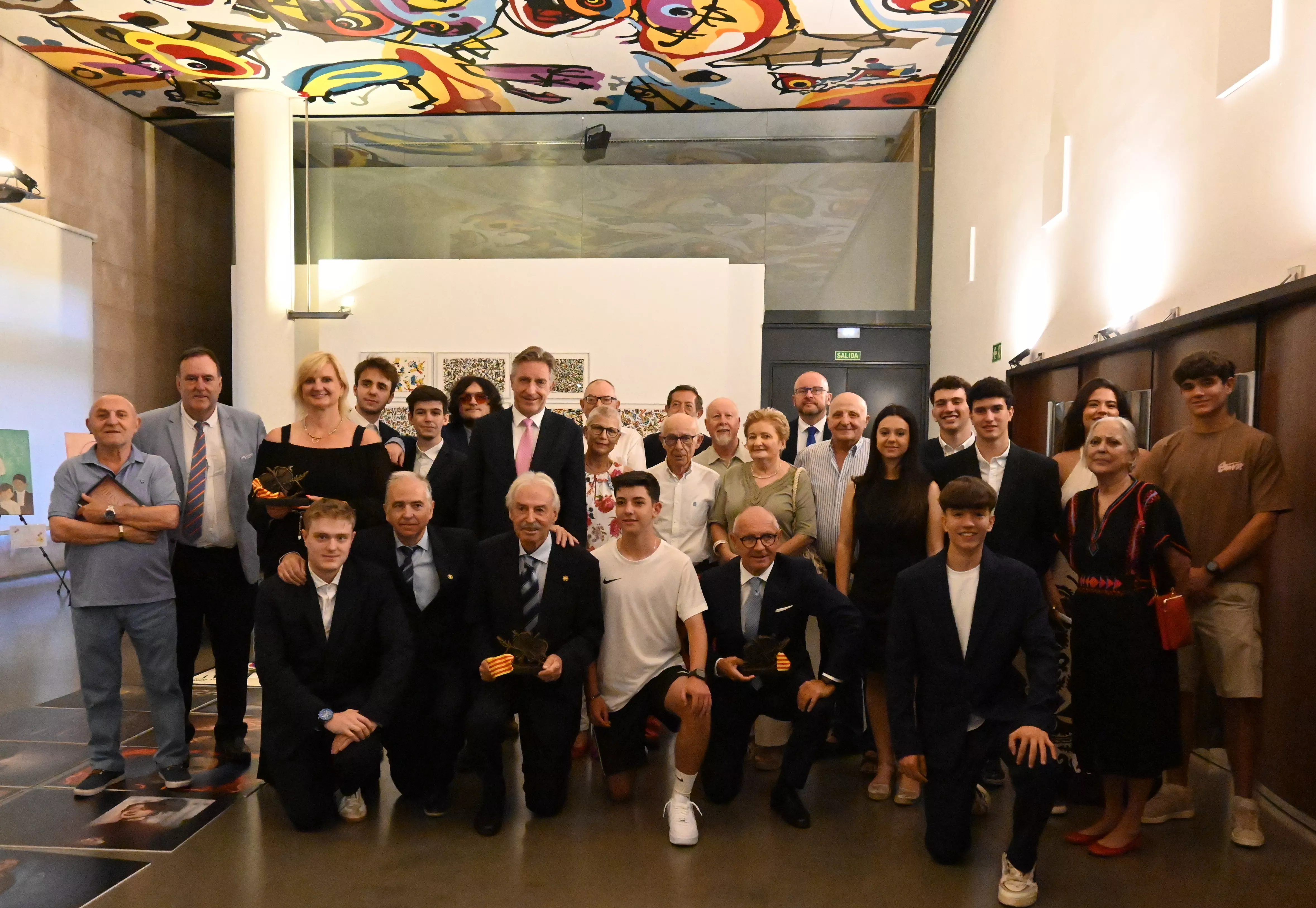 Premios Internacionales del IECHT y el encuentro entre los tres embajadores. Foto Carlos Jalle