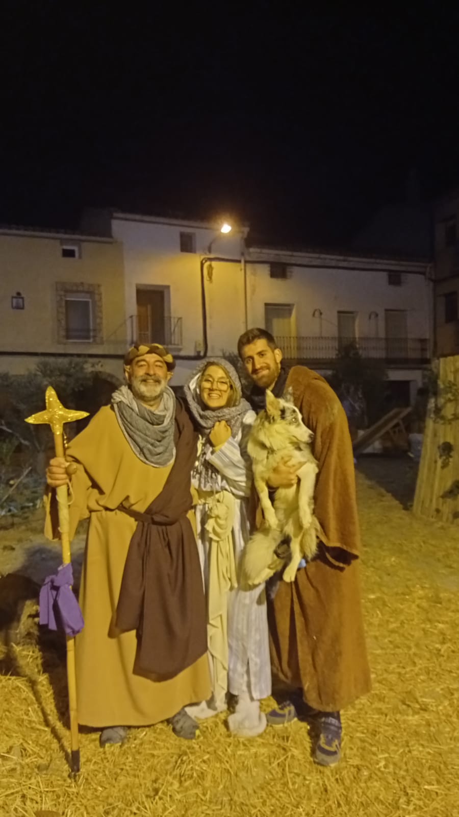 Estampas del belén viviente de Sena