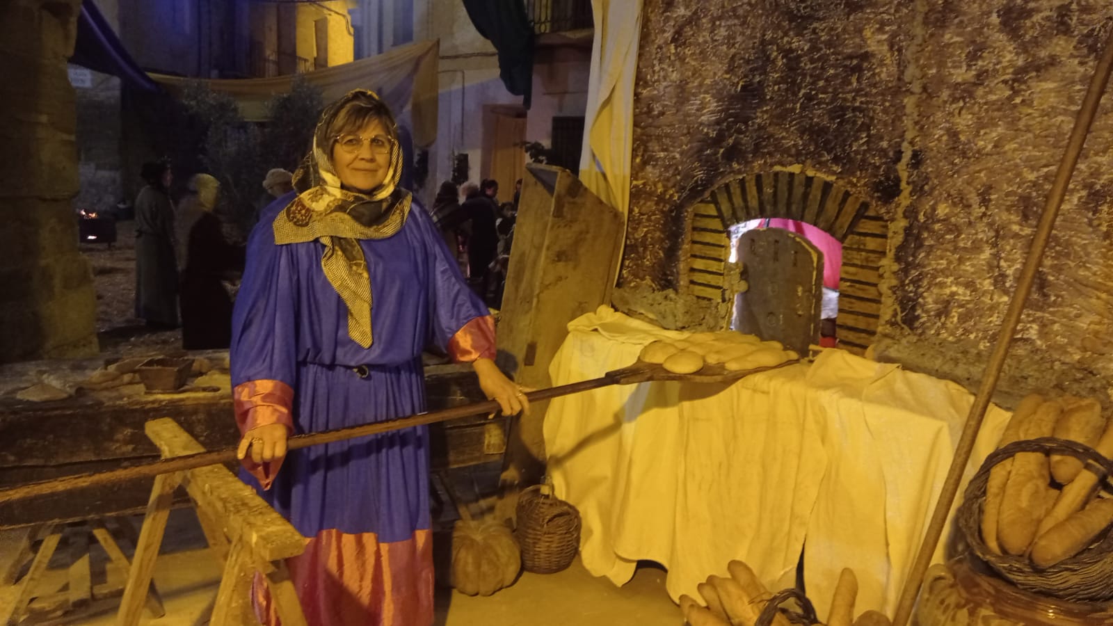 Estampas del belén viviente de Sena