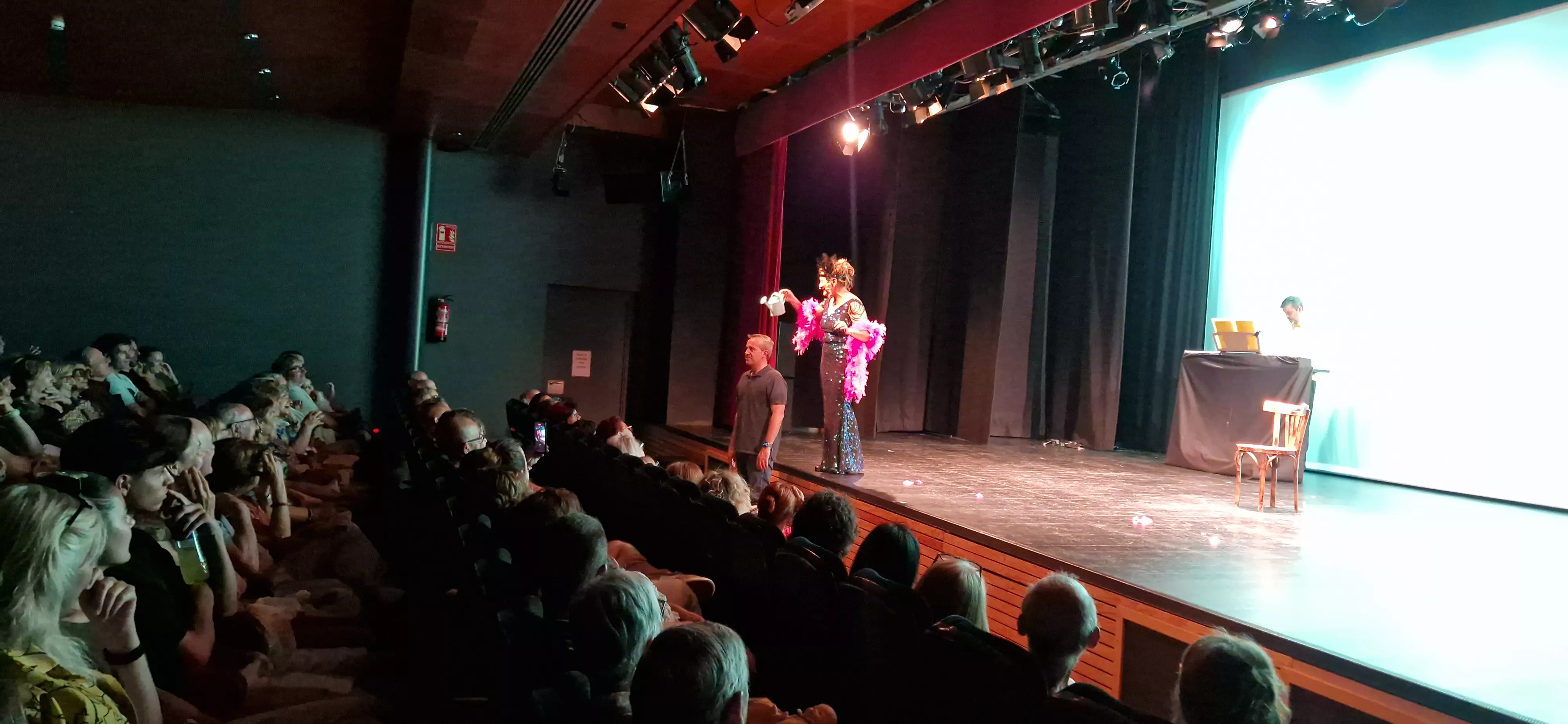 Kandelicas y  El jardín de las delicias. Foto Myriam Martínez