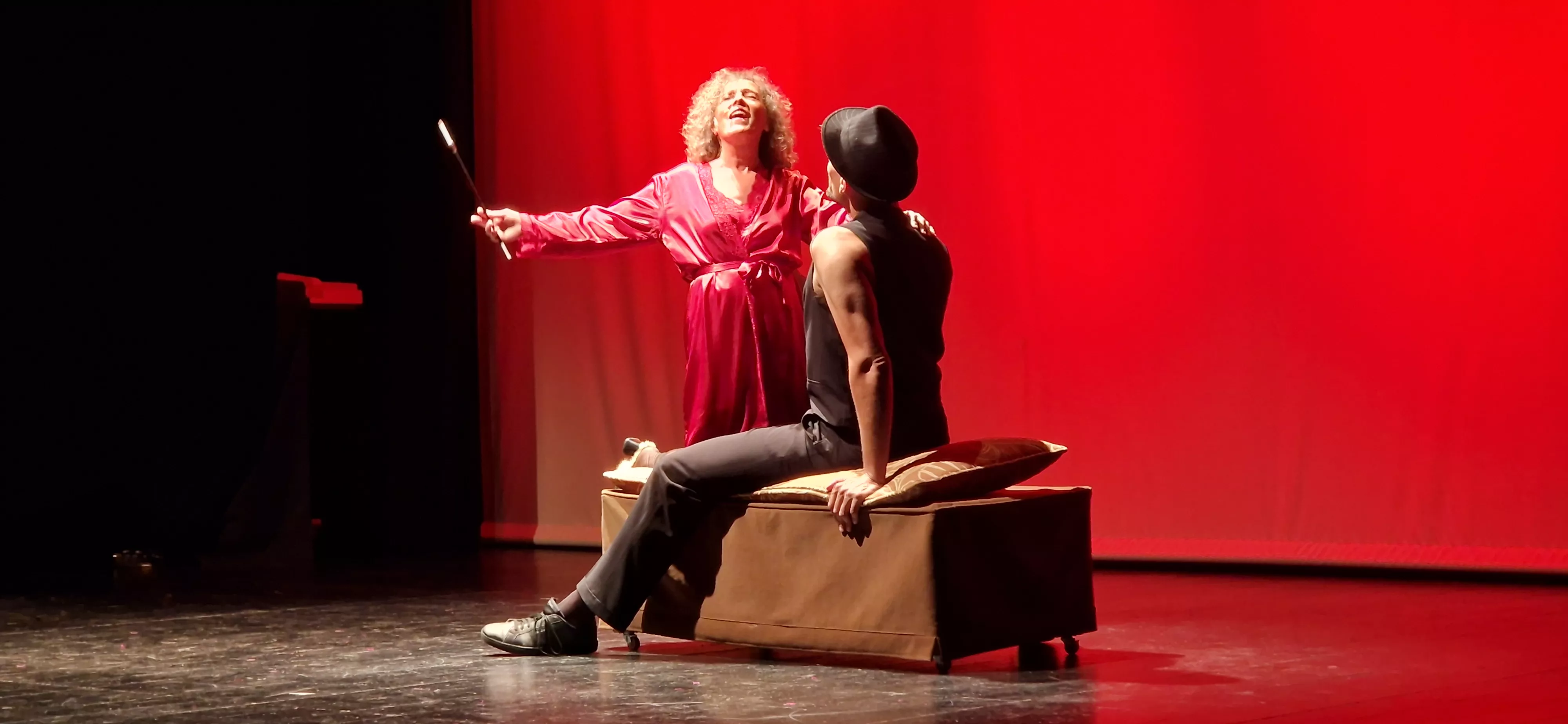 Kandelicas y  El jardín de las delicias. Foto Myriam Martínez