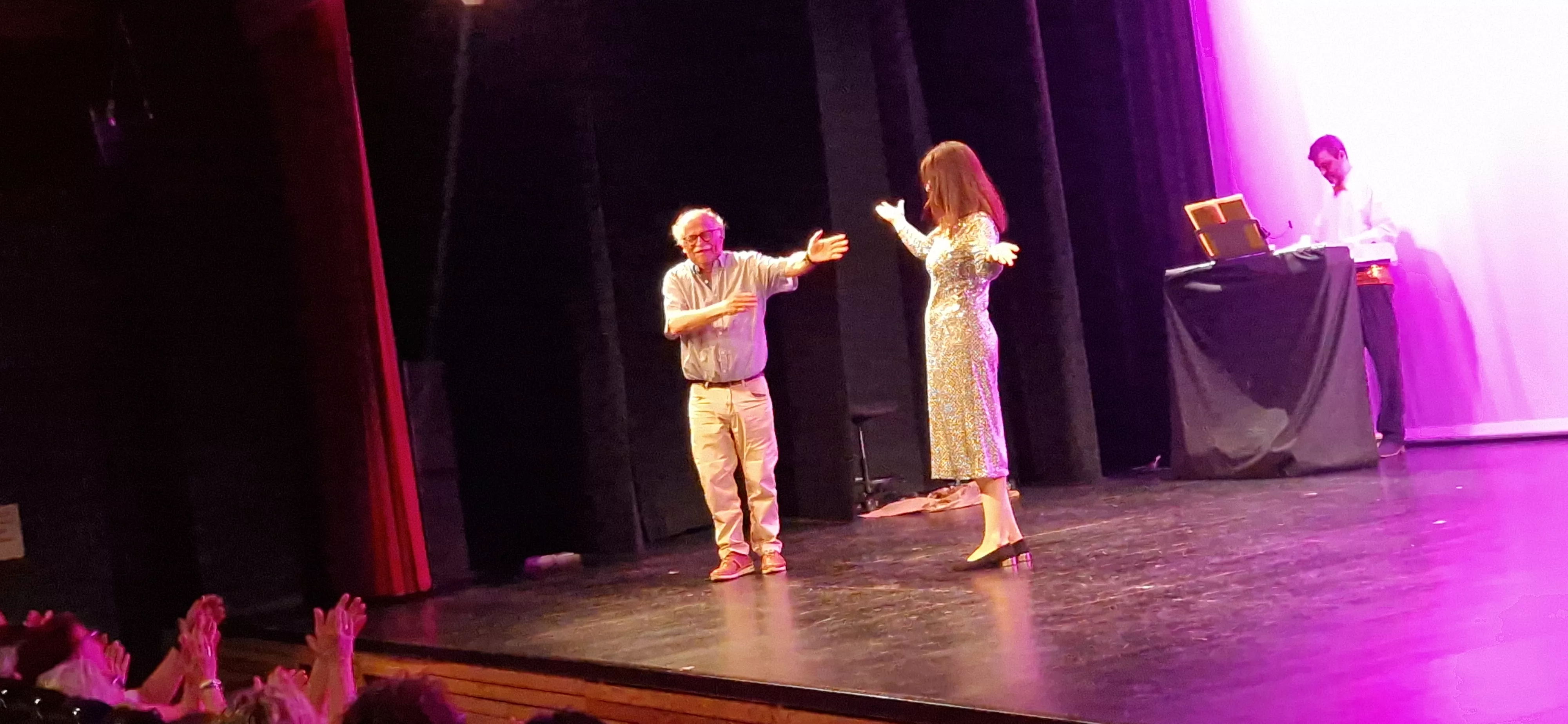 Kandelicas y  El jardín de las delicias. Foto Myriam Martínez