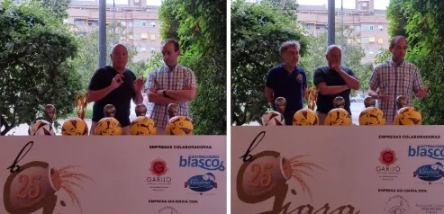 Imágenes de la entrega de trofeos de la Liga Municipal de fútbol 7 La Giara