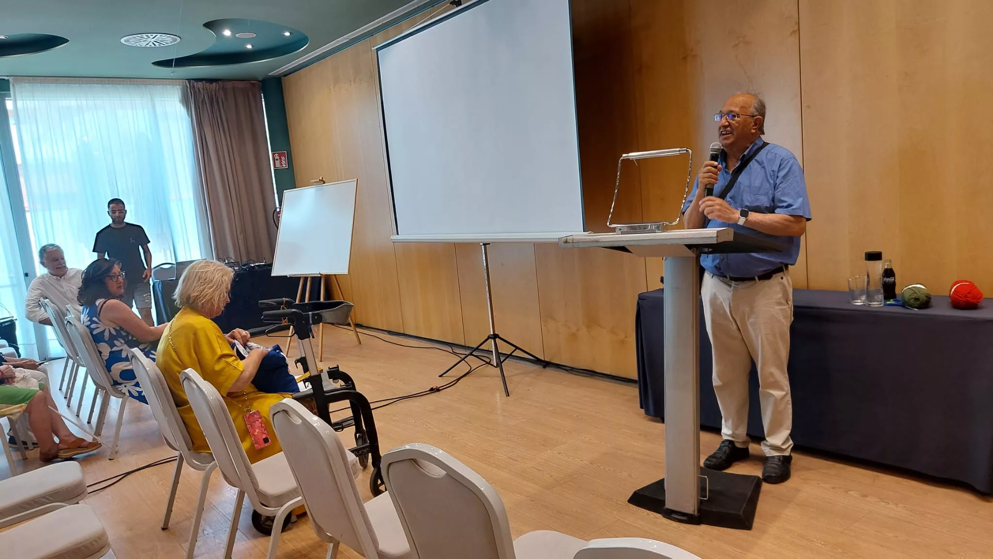 Taller de Ricardo Gay para Frater en Huesca