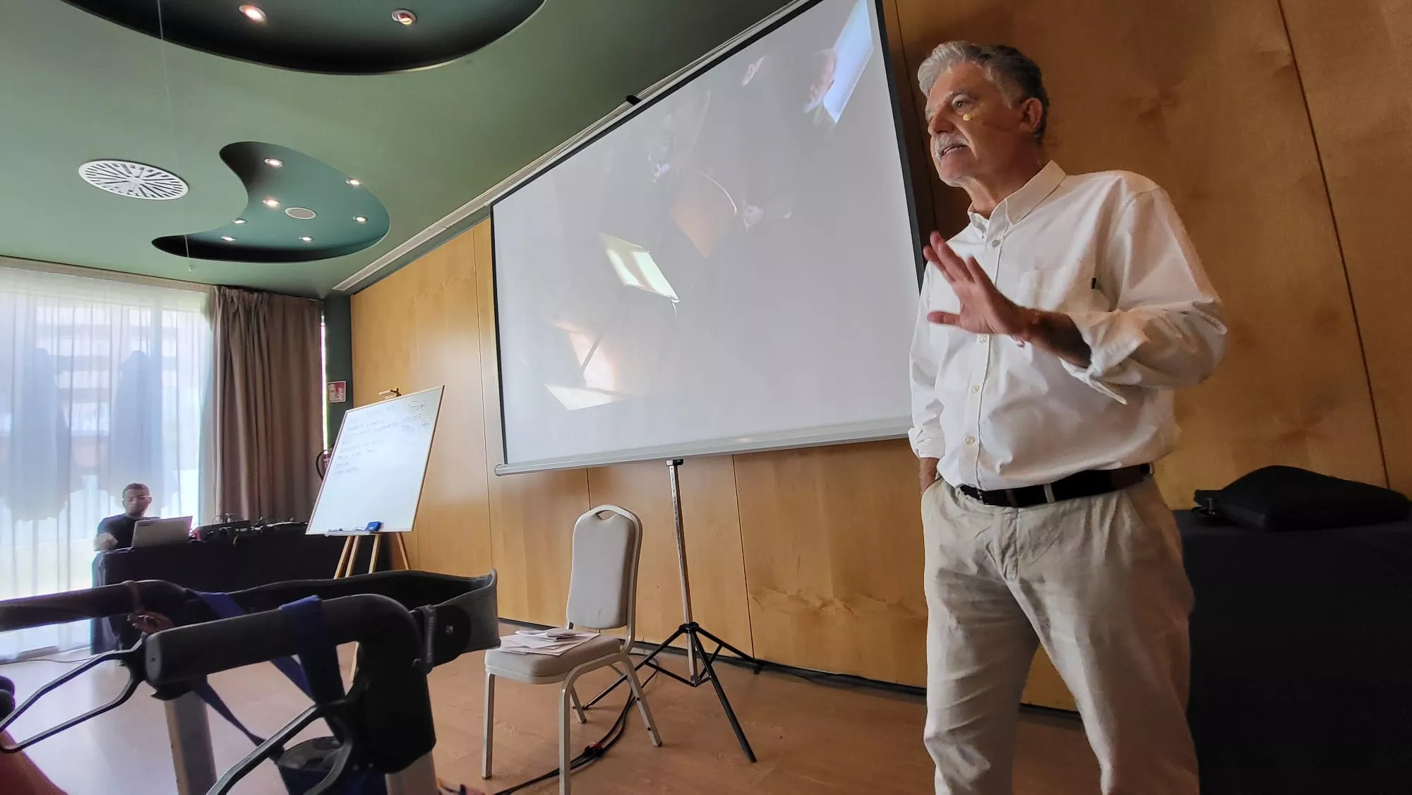 Taller de Ricardo Gay para Frater en Huesca