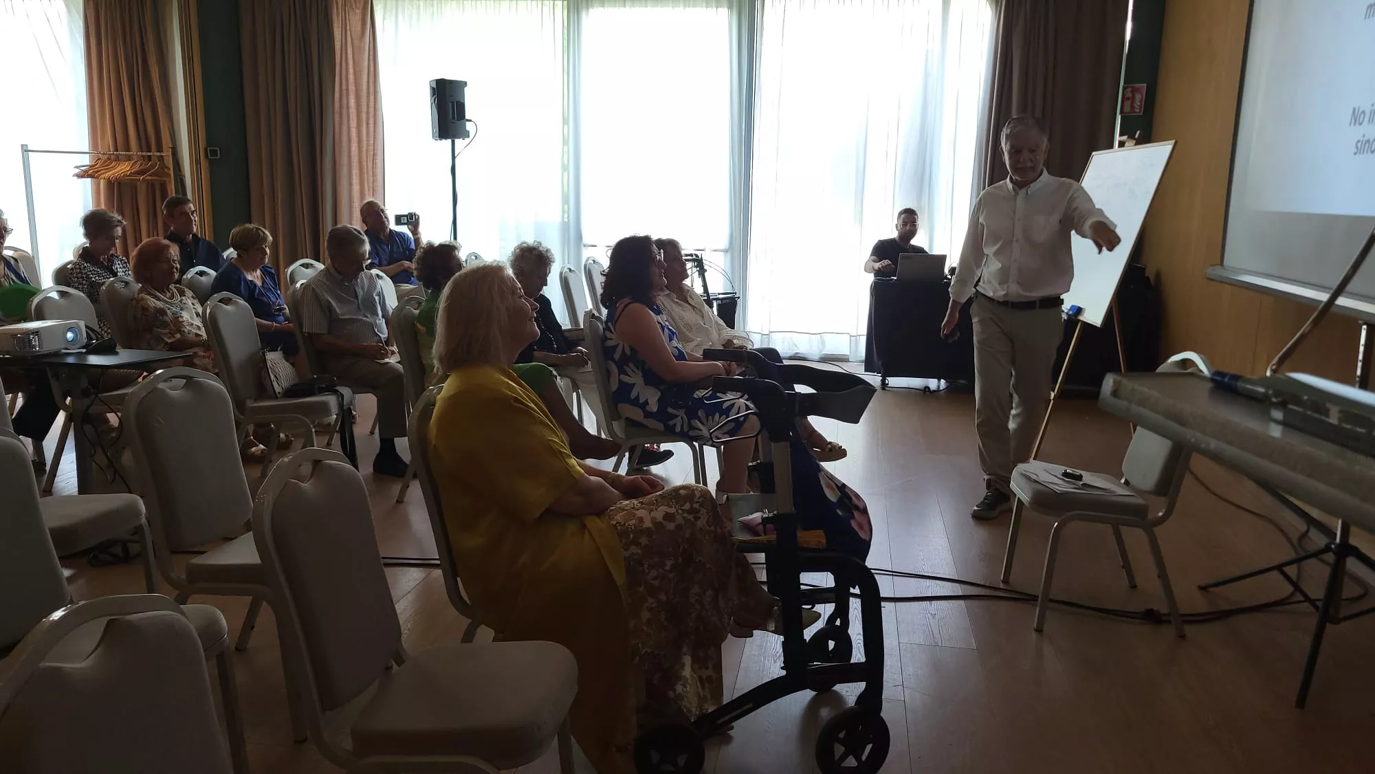 Taller de Ricardo Gay para Frater en Huesca