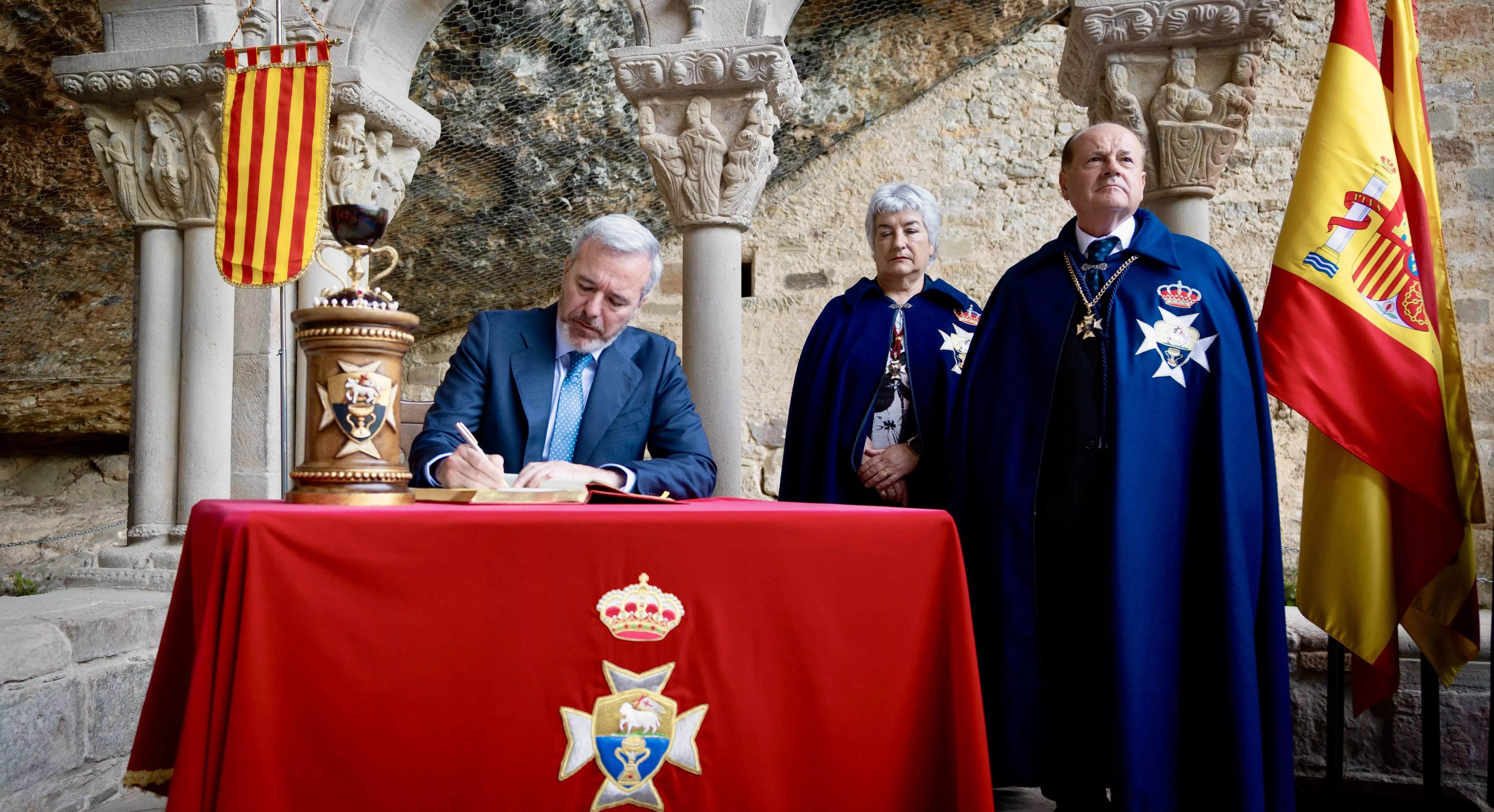 Festividad de San Juan Bautista en el 75 aniversario de la Real Hermandad de San Juan de la Peña.