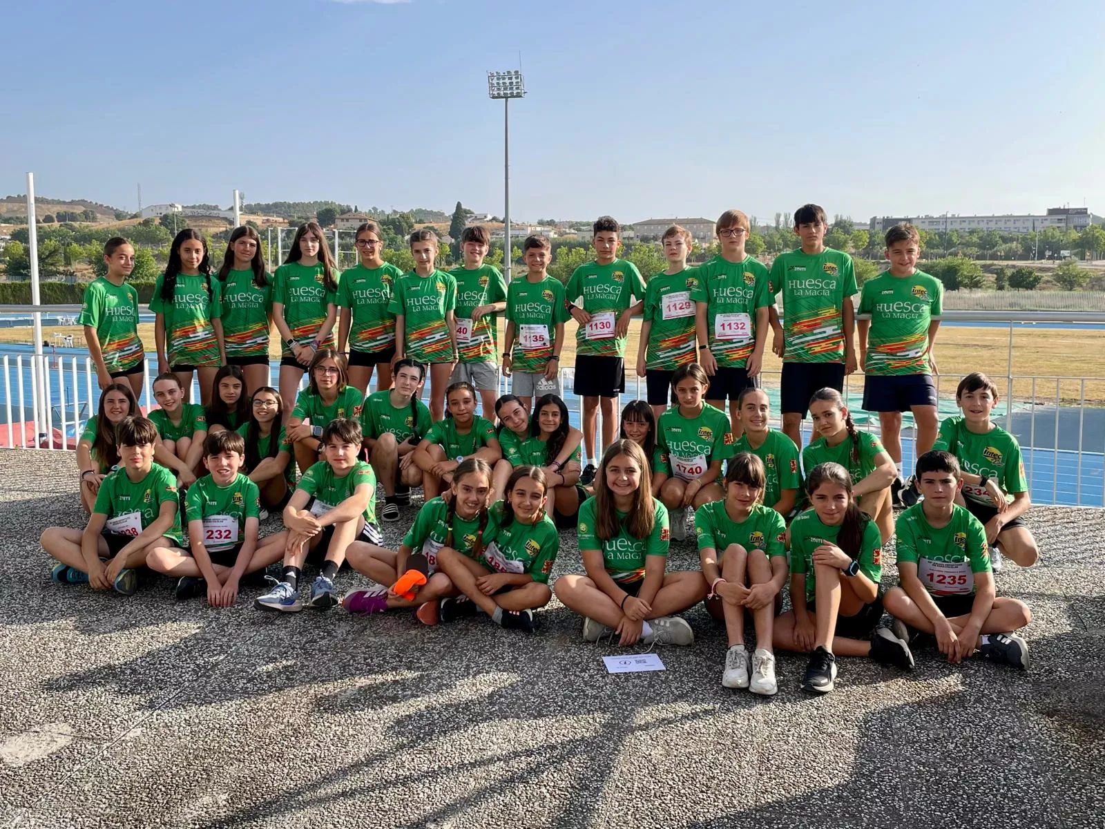 Los infantiles de Intec-Zoiti han sumado 16 medallas con su numerosa representación.