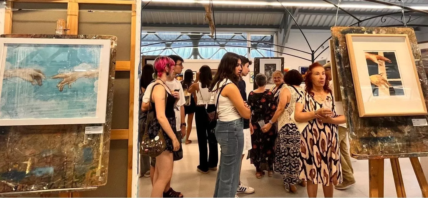 La Escuela Sanagustín celebra la creatividad sin etiquetas con una exposición fin de curso. Foto Mercedes Manterola La Escuela Sanagustín celebra la creatividad sin etiquetas con una exposición fin de curso. Foto Mercedes Manterola