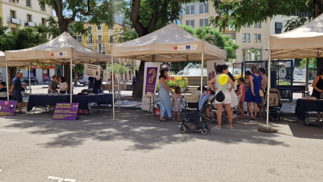 Asociación de Hipoacúsicos San Francisco de Sales de Huesca. Foto Myriam Martínez Asociación de Hipoacúsicos San Francisco de Sales de Huesca. Foto Myriam Martínez