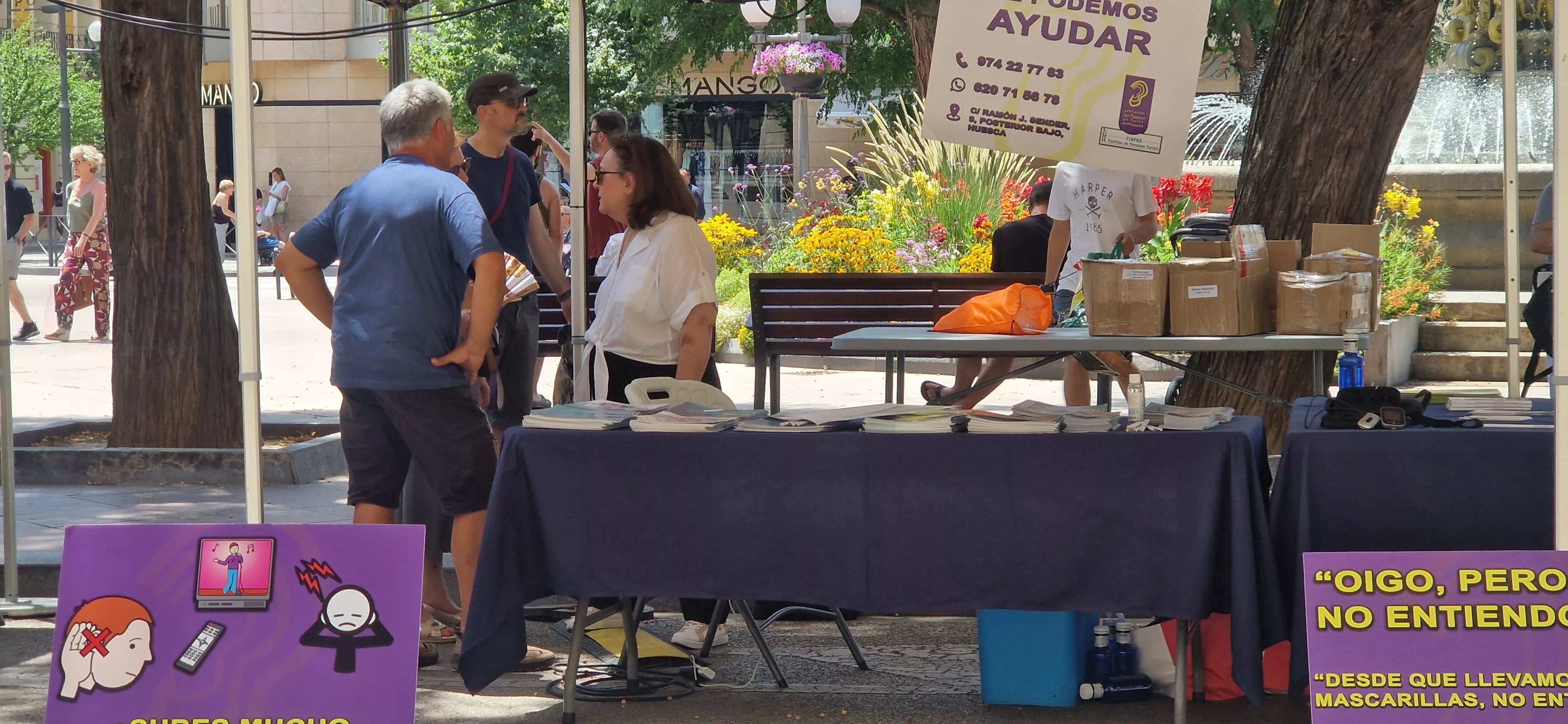 Asociación de Hipoacúsicos San Francisco de Sales de Huesca. Foto Myriam Martínez