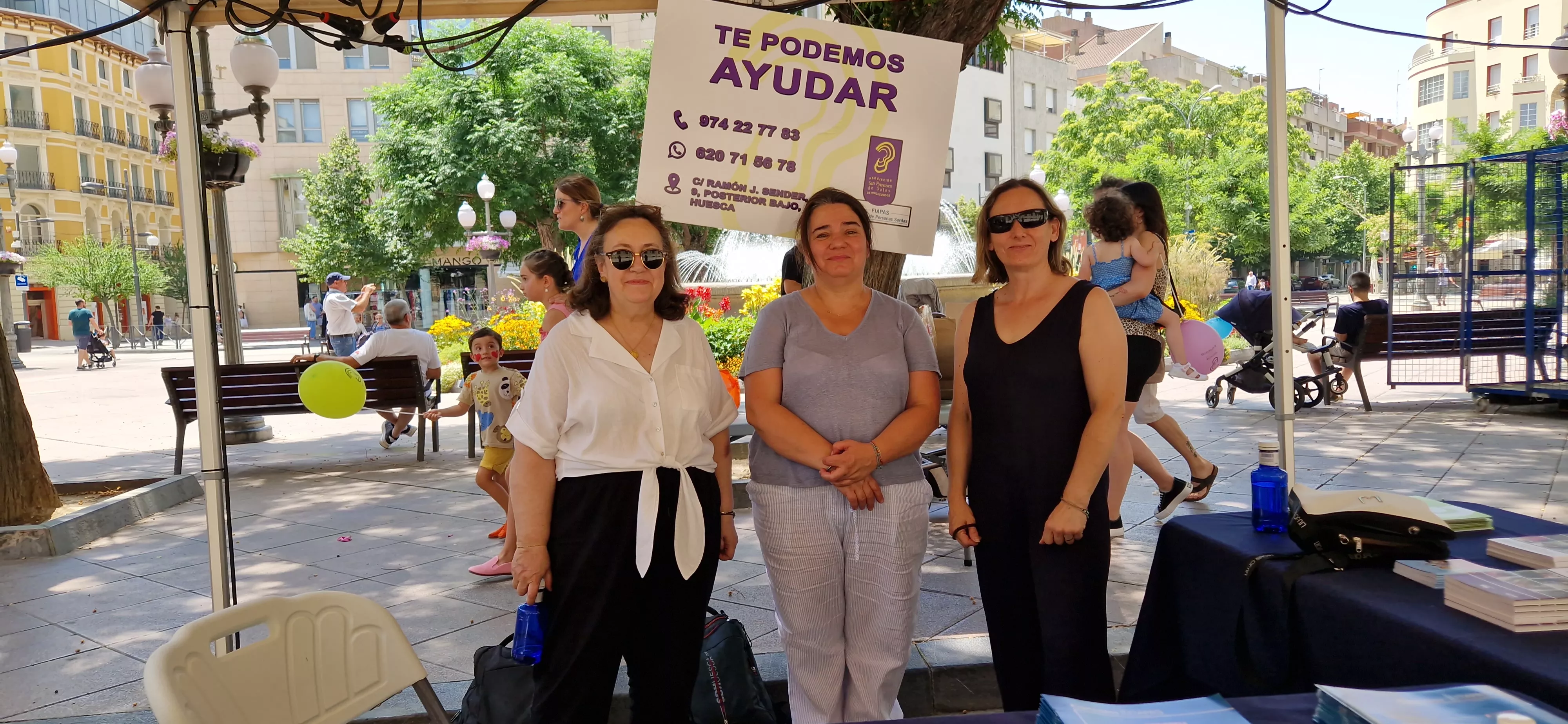 Asociación de Hipoacúsicos San Francisco de Sales de Huesca. Foto Myriam Martínez