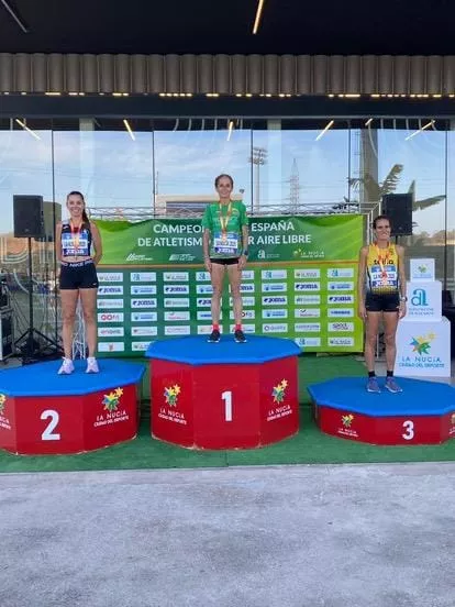 Bea Martínez, oro en 5.000 del Nacional Master