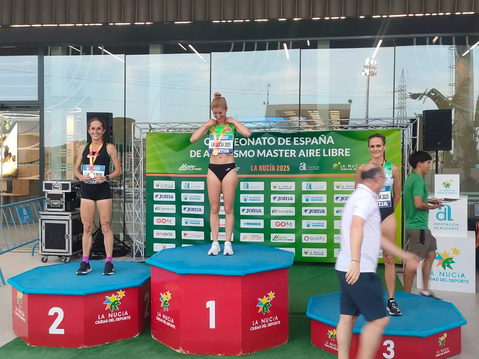 Bea Martínez en el Nacional Máster