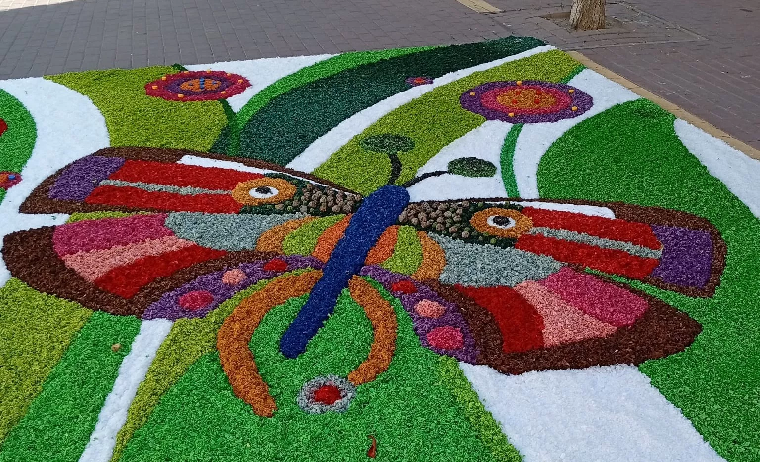 Alfombras del Corpus de Tamarite de Litera. 