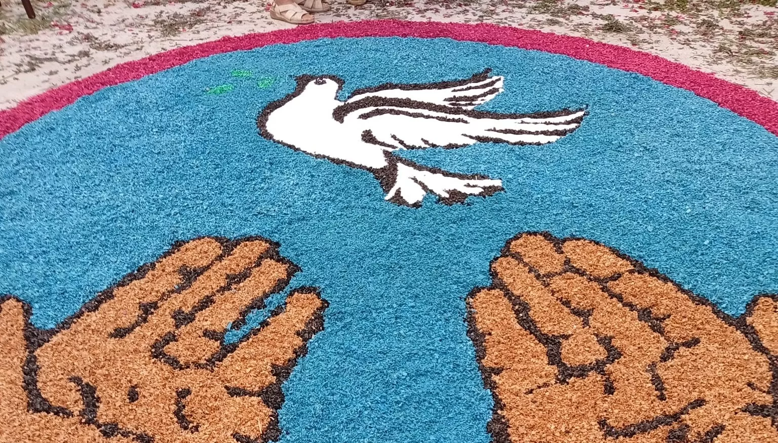 Alfombras del Corpus de Tamarite de Litera. 