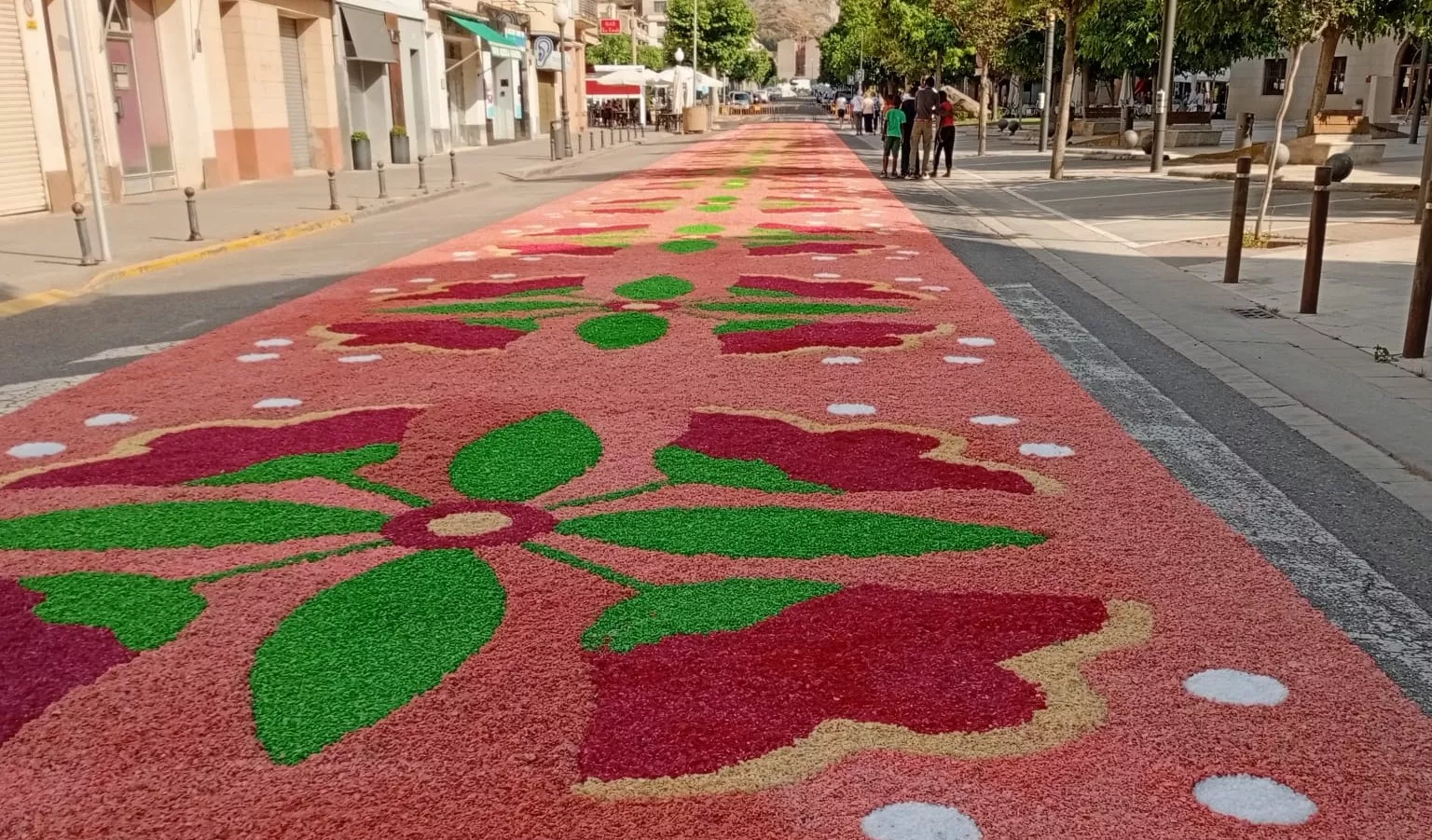 Alfombras del Corpus de Tamarite de Litera. 
