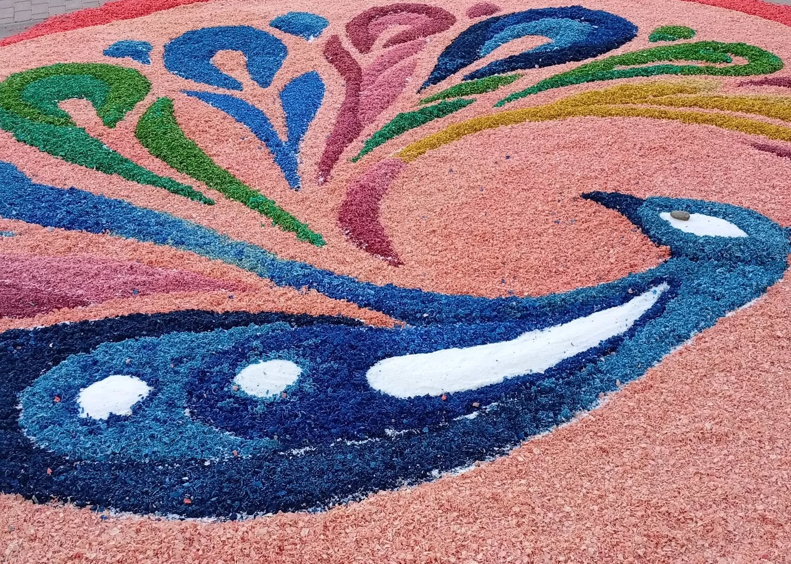 Alfombras del Corpus de Tamarite de Litera. 