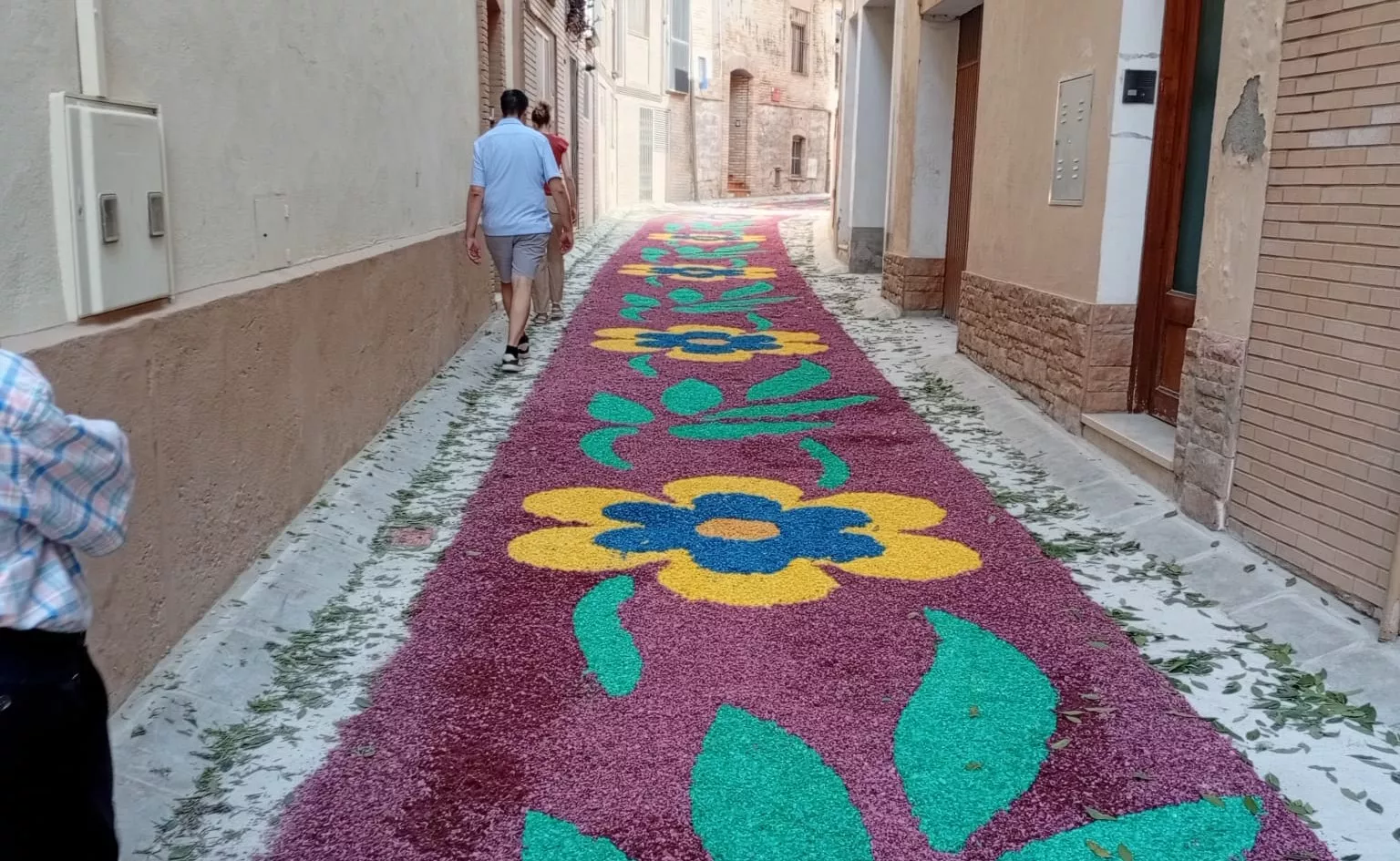 Alfombras del Corpus de Tamarite de Litera. 