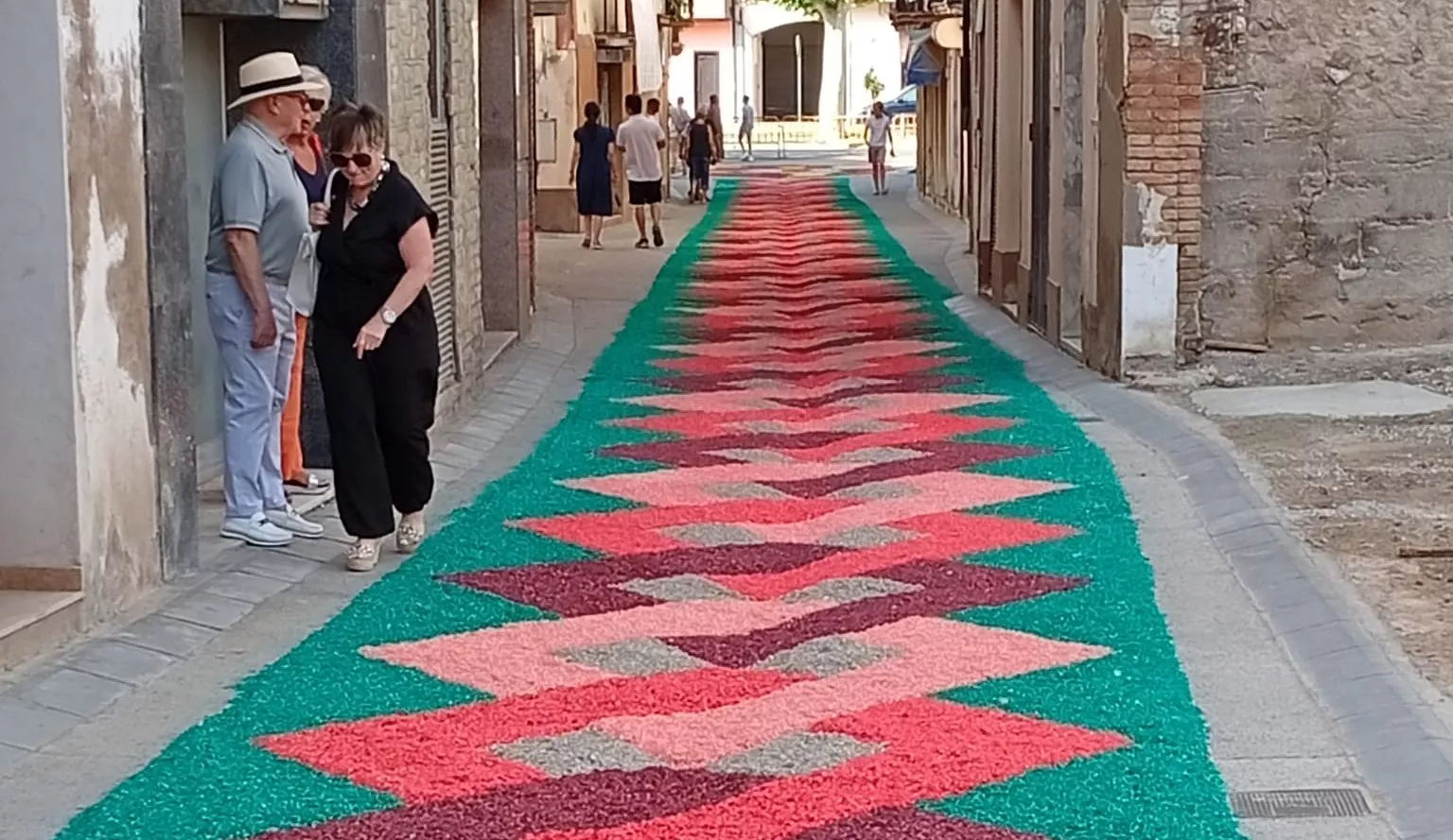 Alfombras del Corpus de Tamarite de Litera. 