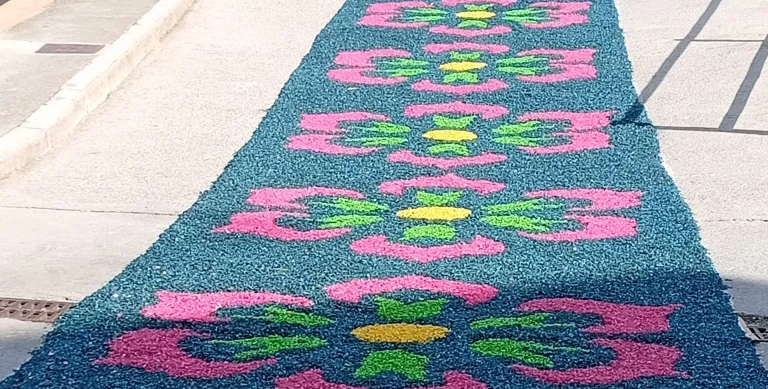 Alfombras del Corpus de Tamarite de Litera. 