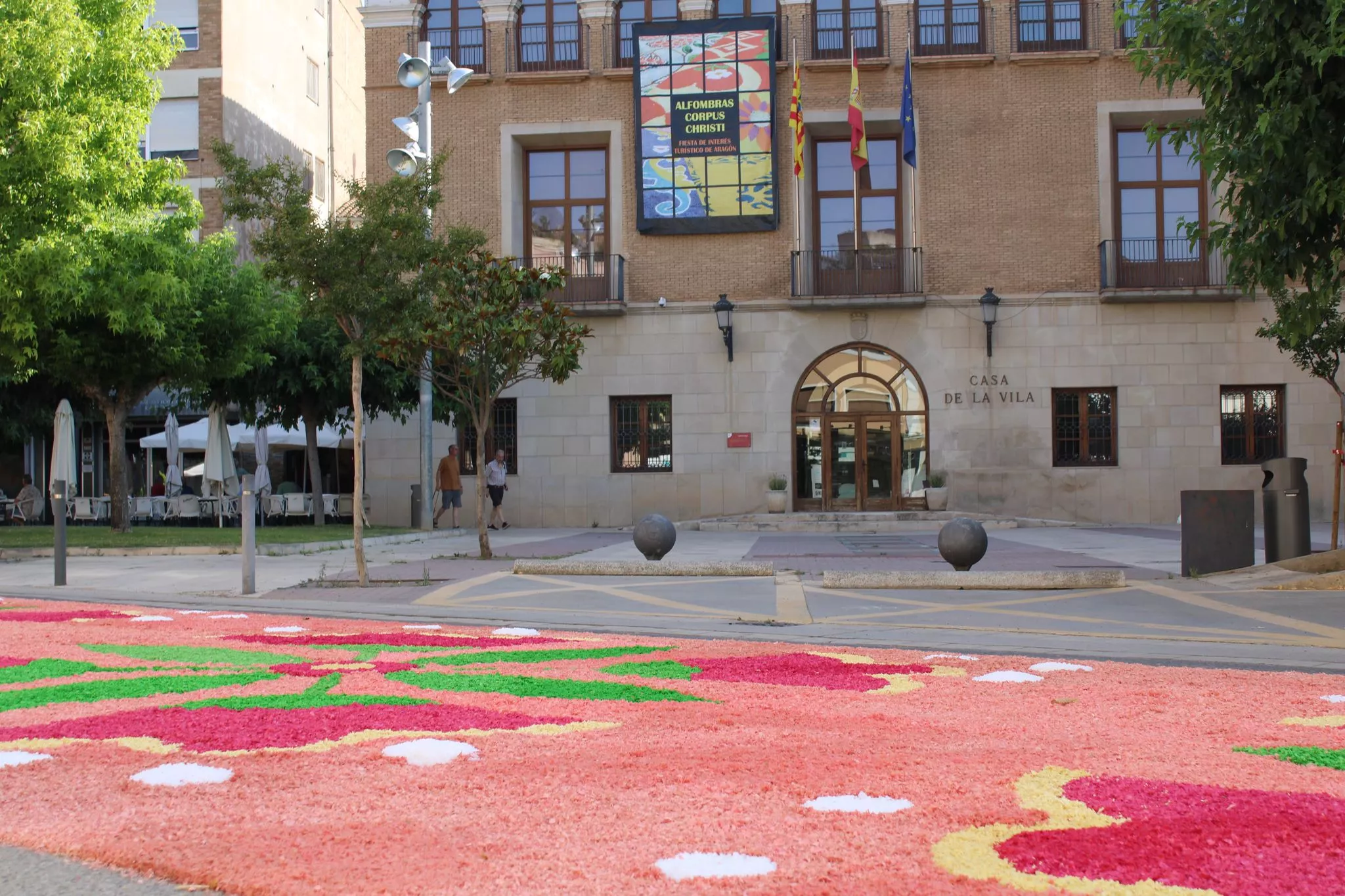 Alfombras del Corpus de Tamarite de Litera. 