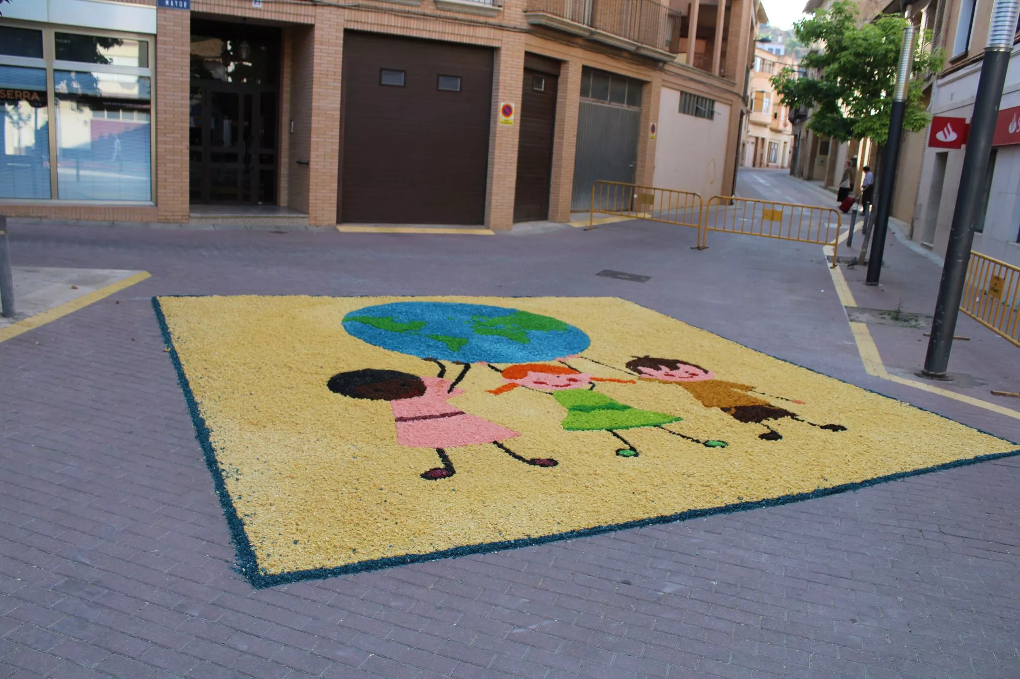 Alfombras del Corpus de Tamarite de Litera. 
