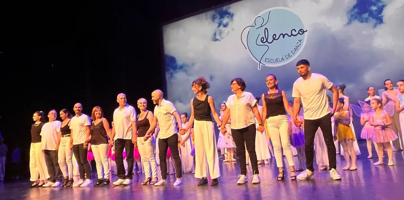 Espectáculo de final de curso 2025 de la Escuela de Danza Elenco. Foto Mercedes Manterola