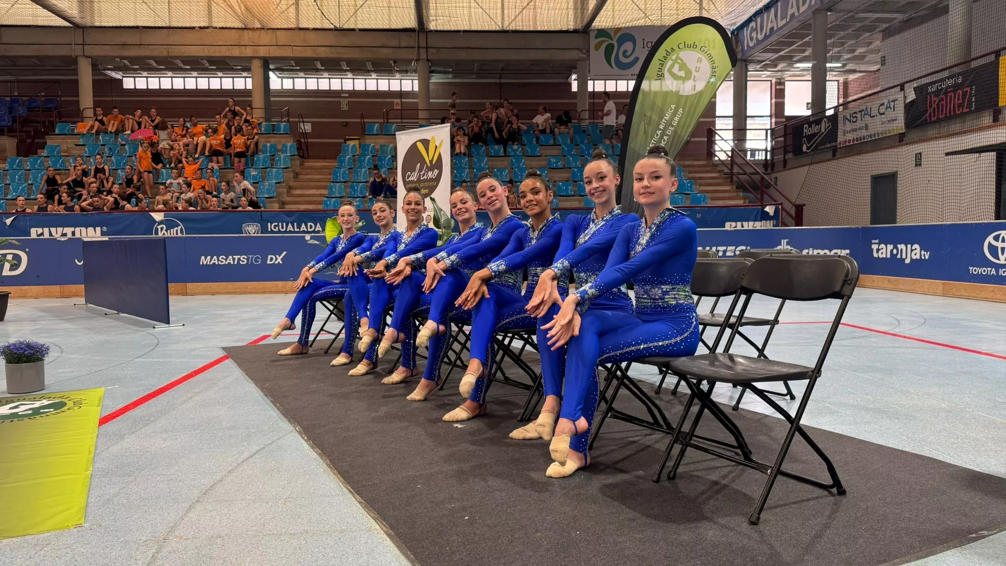 Club 90 en la II Fase de la Liga de Federaciones de Gimnasia Estética de Grupo