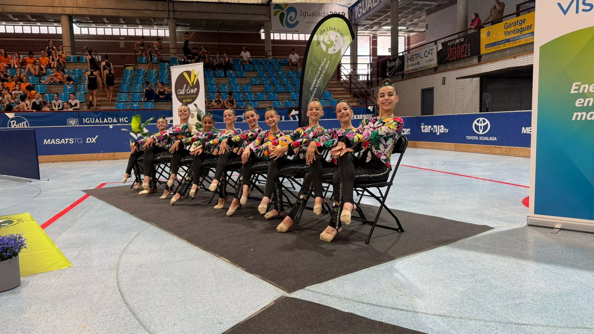 Club 90 en la II Fase de la Liga de Federaciones de Gimnasia Estética de Grupo