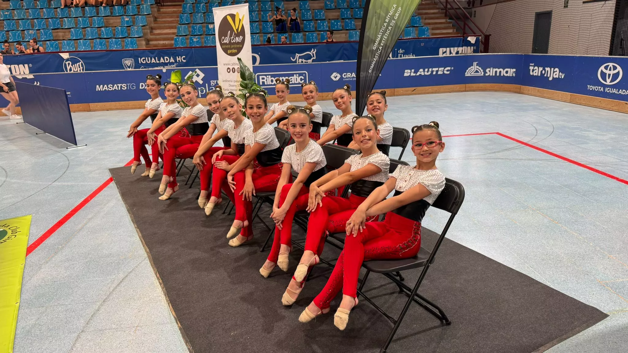 Club 90 en la II Fase de la Liga de Federaciones de Gimnasia Estética de Grupo