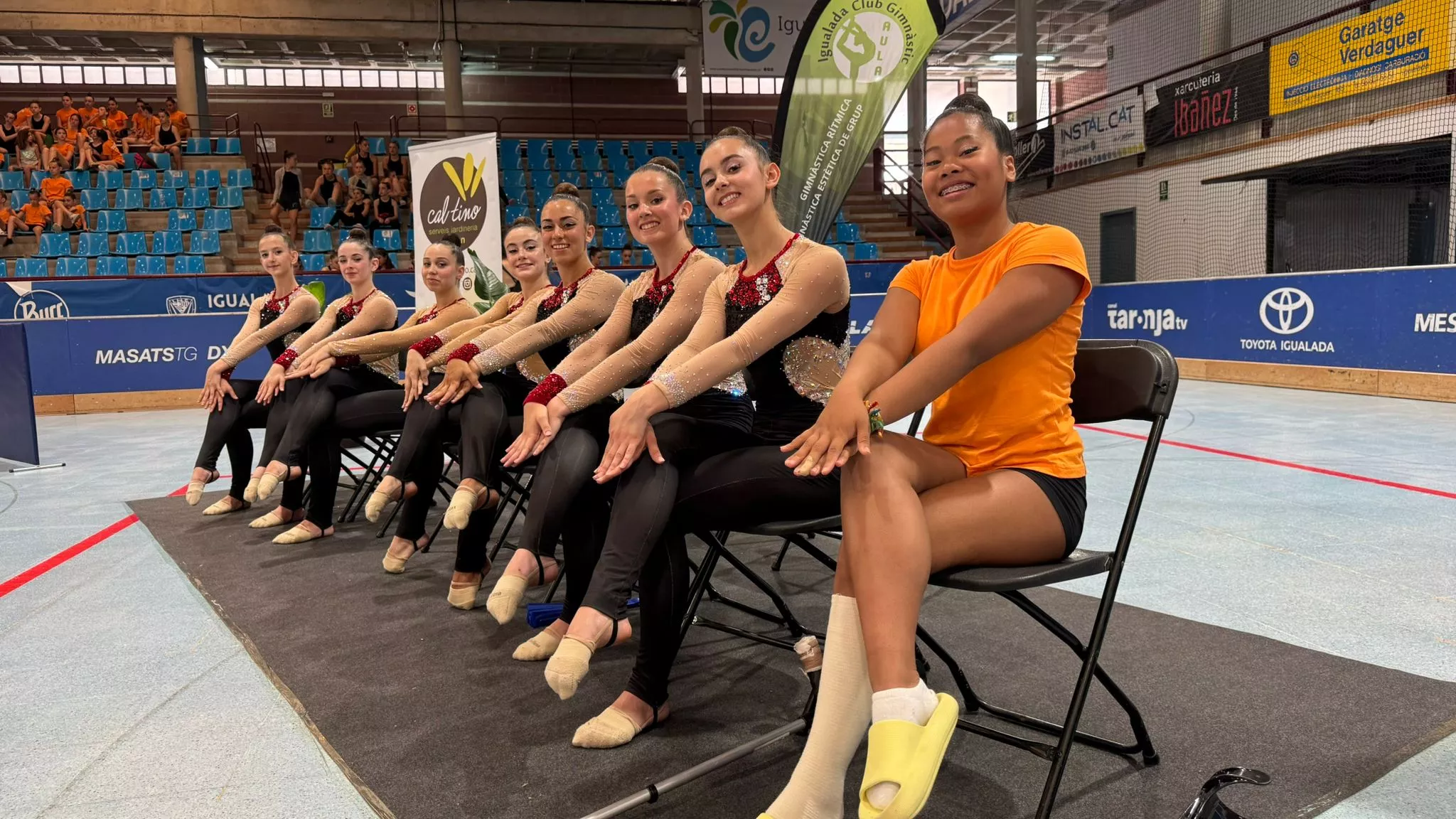 Club 90 en la II Fase de la Liga de Federaciones de Gimnasia Estética de Grupo