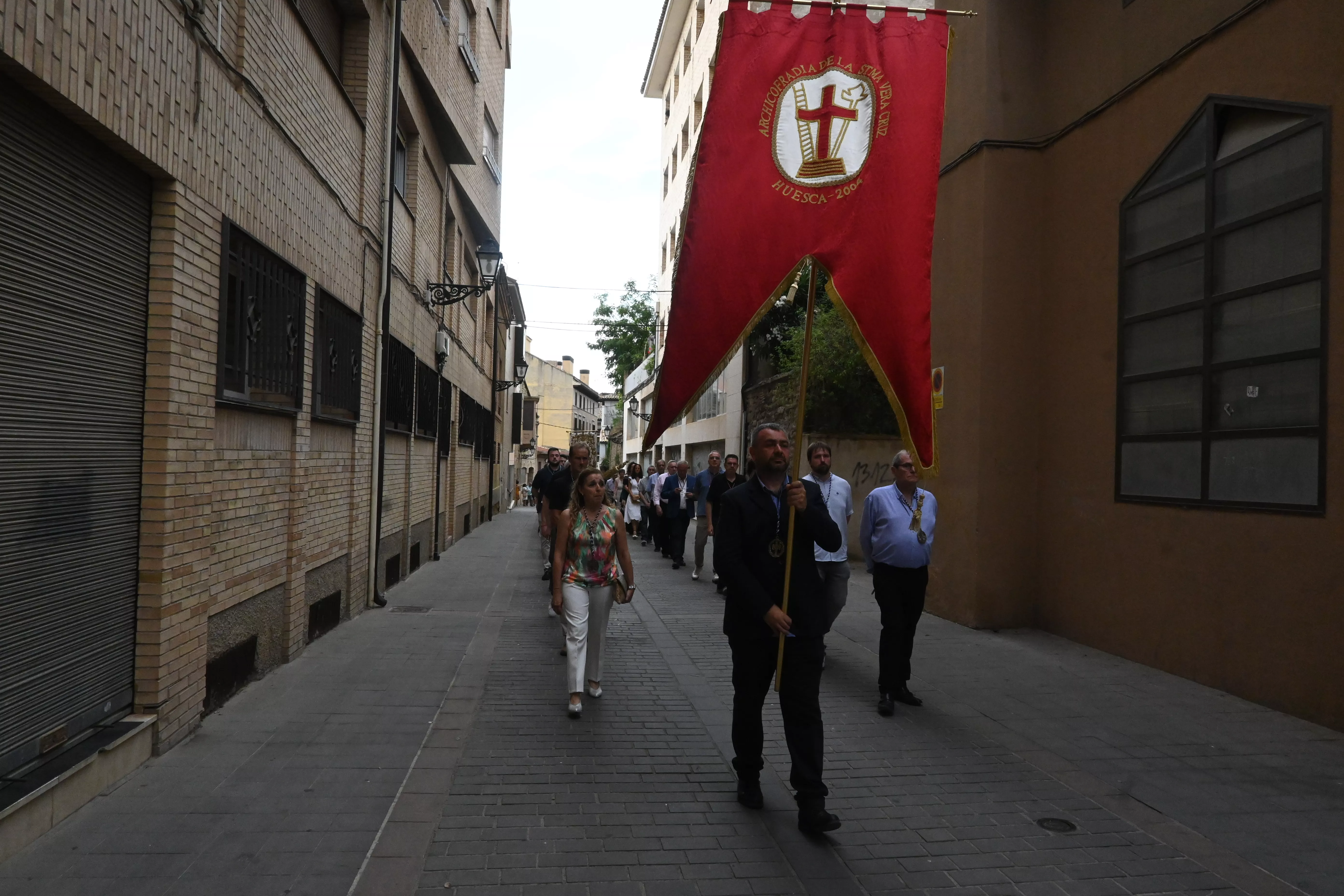 Corpus Christi en Huesca con el obispo Padre Pedro Aguado. Foto Carlos Jalle