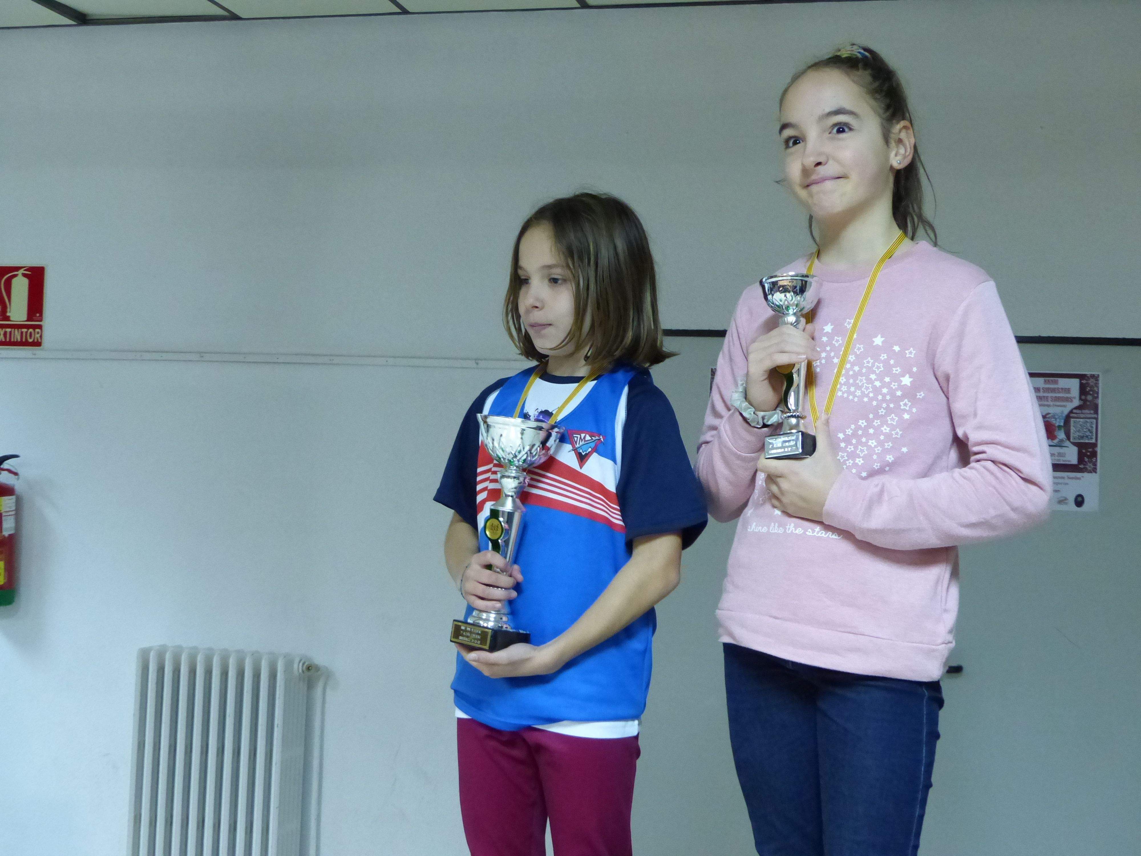 Alevín femenino. Foto Deporte Cantera Sabiñánigo