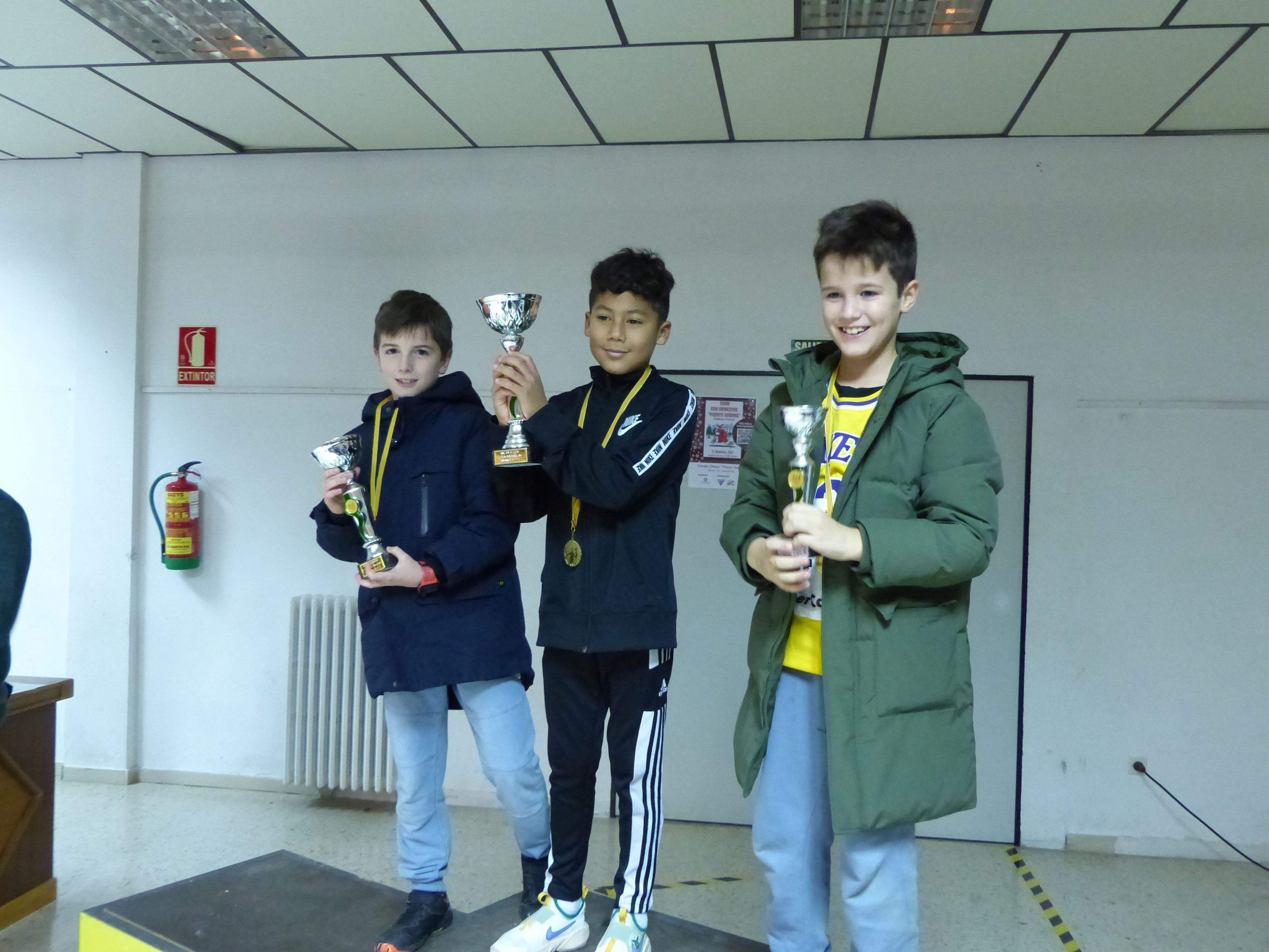 Benjamín masculino. Foto Deporte Cantera Sabiñánigo