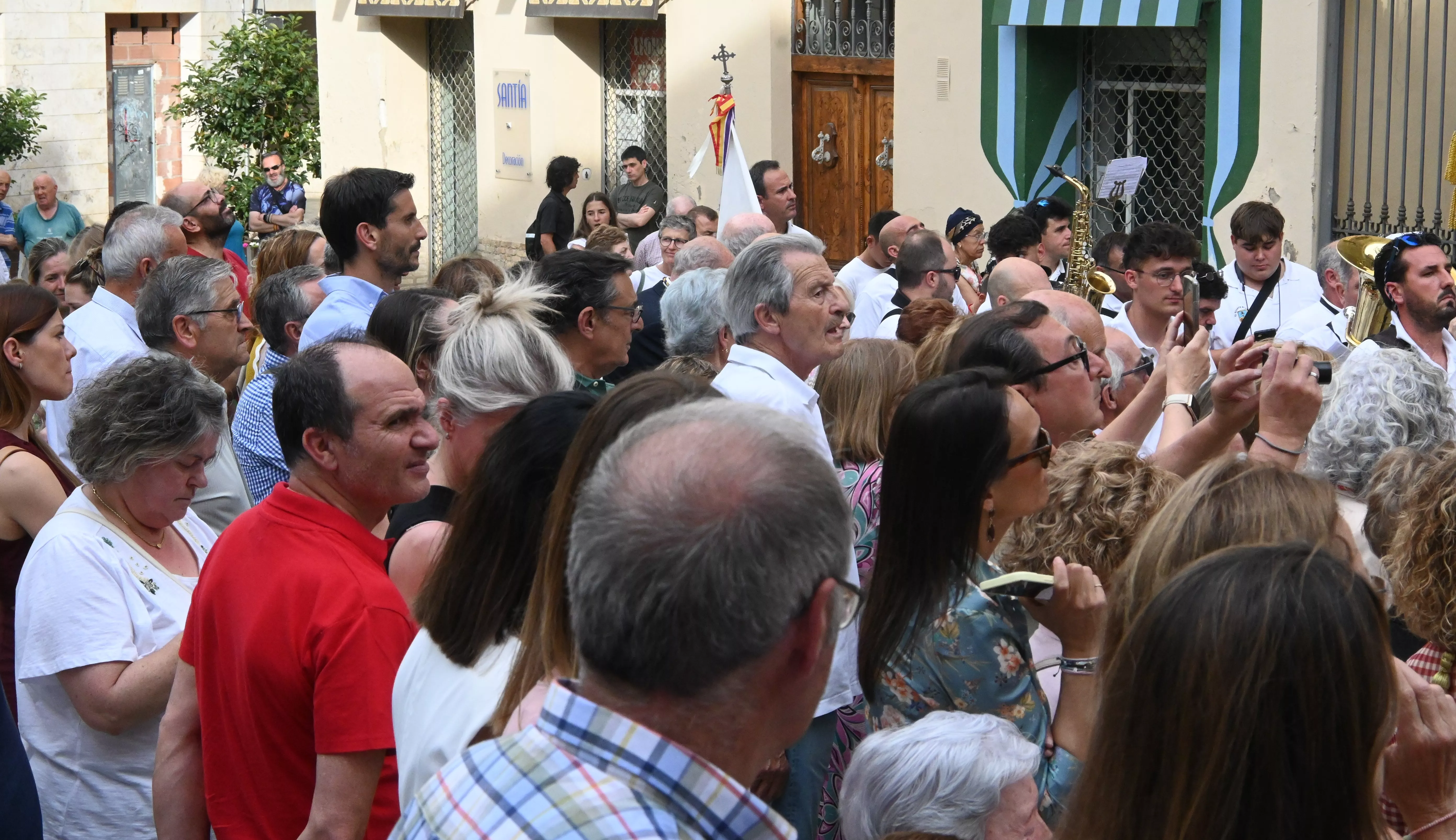 Corpus Christi en Huesca con el obispo Padre Pedro Aguado. Foto Carlos Jalle