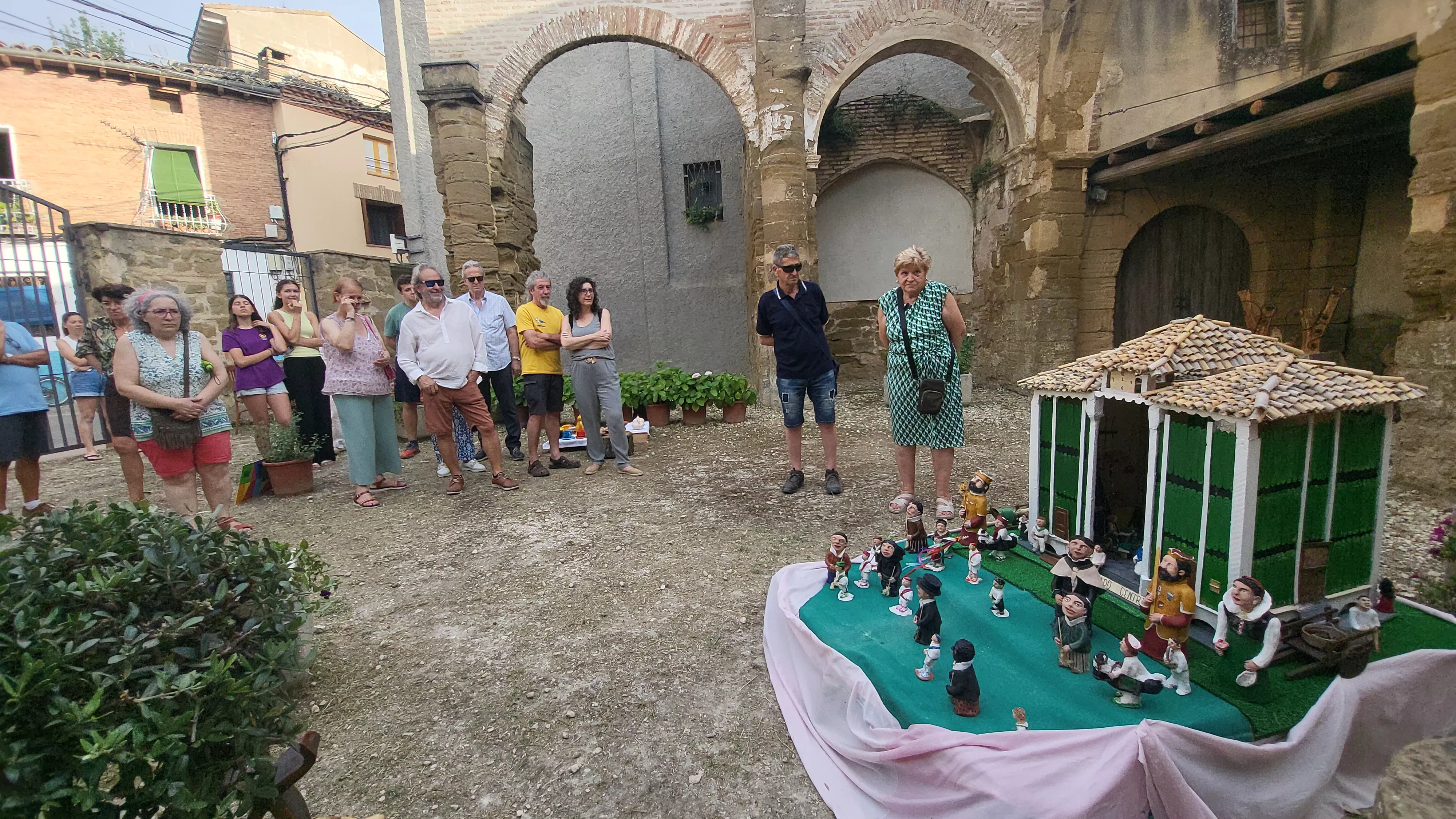 Exposición de Artesanos del Casco en la Malena de Huesca. Foto Mercedes Manterola