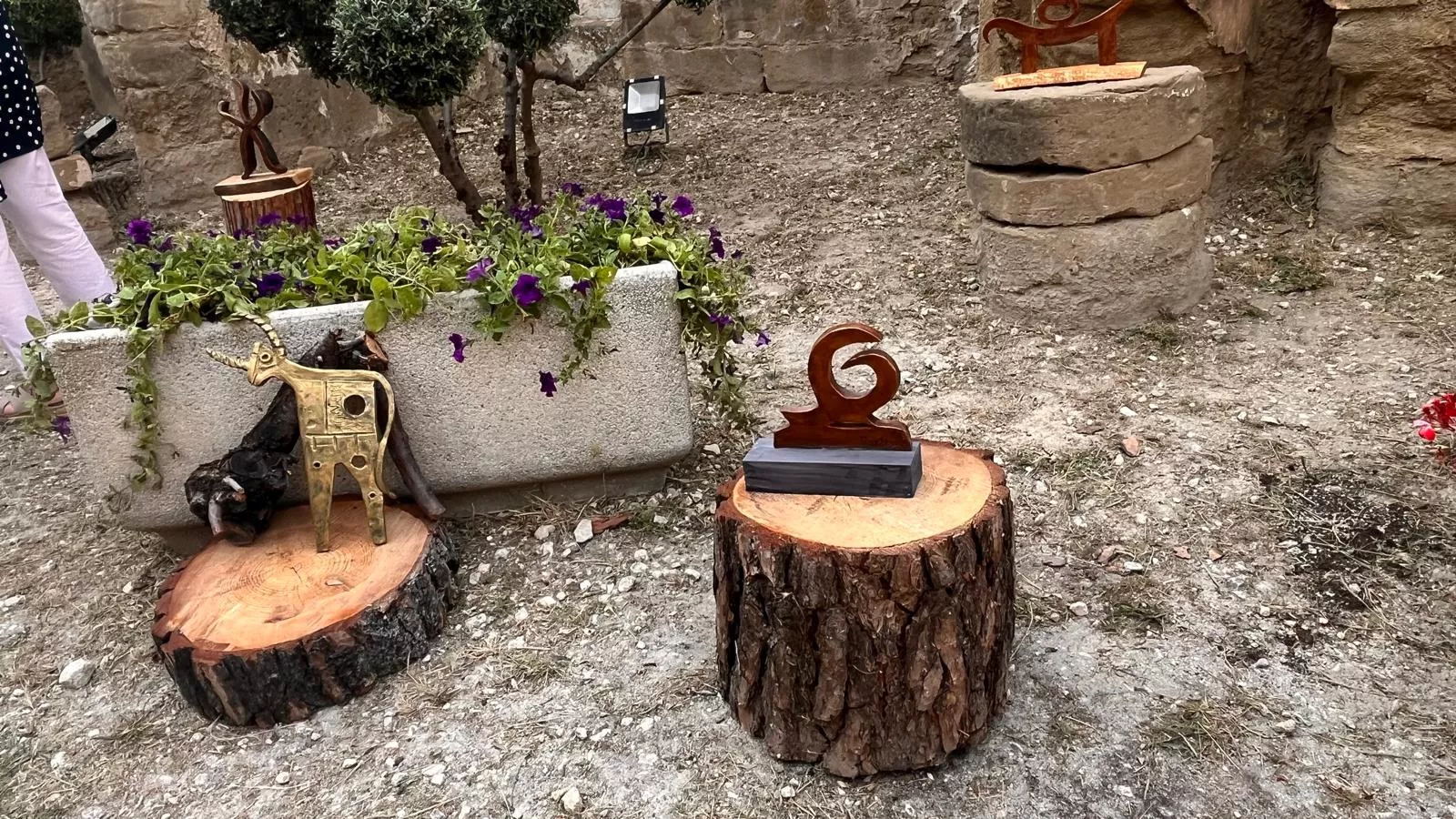 Exposición de Artesanos del Casco en la Malena de Huesca. Foto Mercedes Manterola