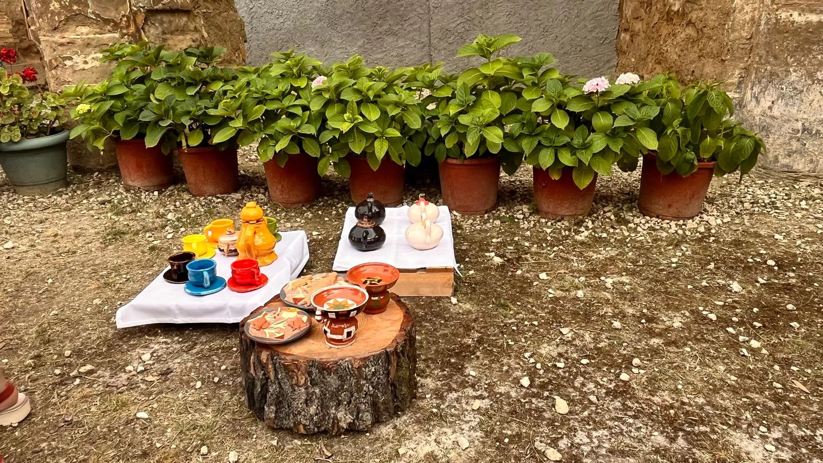 Exposición de Artesanos del Casco en la Malena de Huesca. Foto Mercedes Manterola