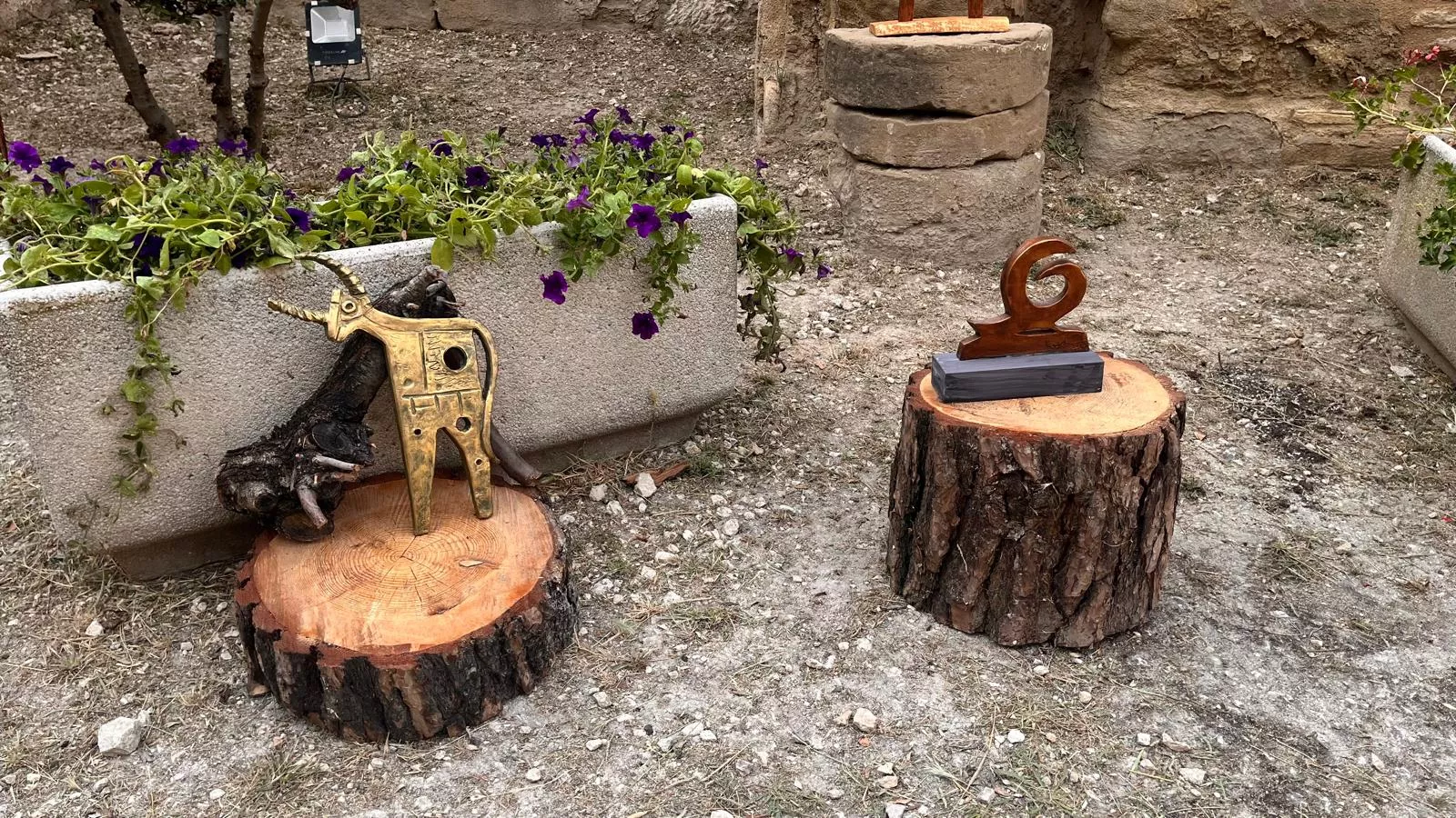 Exposición de Artesanos del Casco en la Malena de Huesca. Foto Mercedes Manterola