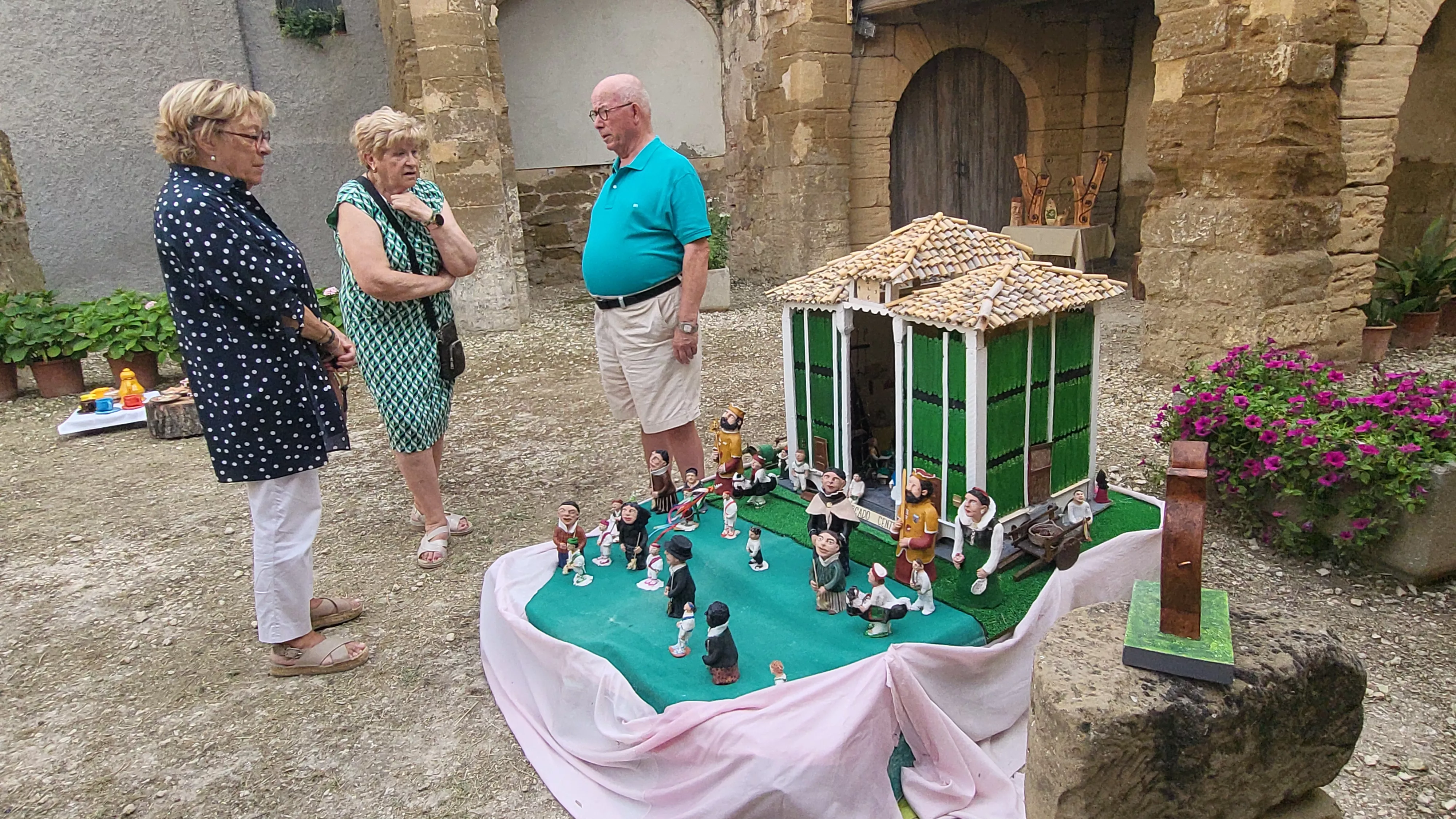 Exposición de Artesanos del Casco en la Malena de Huesca. Foto Mercedes Manterola